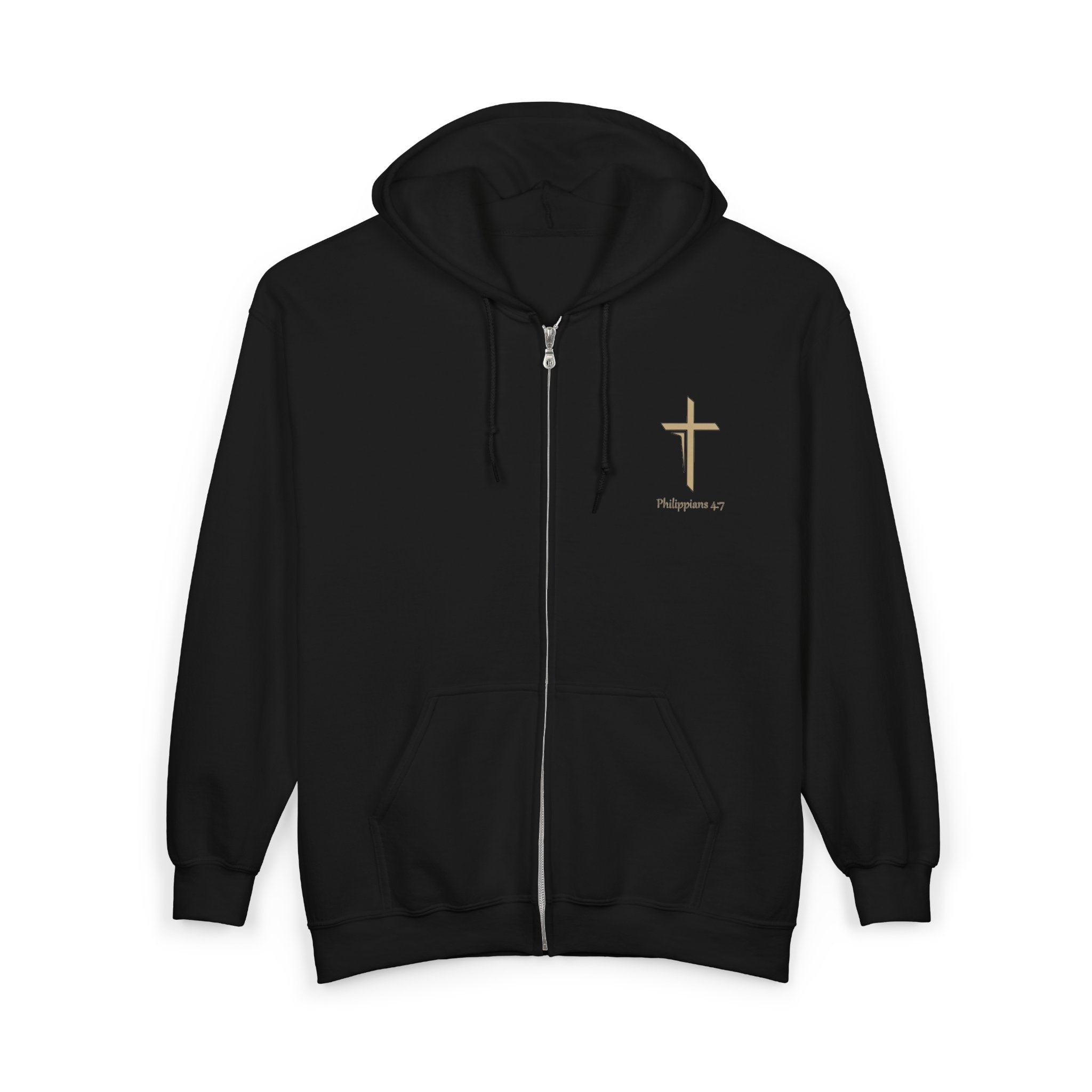 Silhouetted Lion of Judah & Crown of Thorns Jesus Hoodie - Indescribable Peace CreationsSilhouetted Lion of Judah & Crown of Thorns Jesus HoodieHoodie