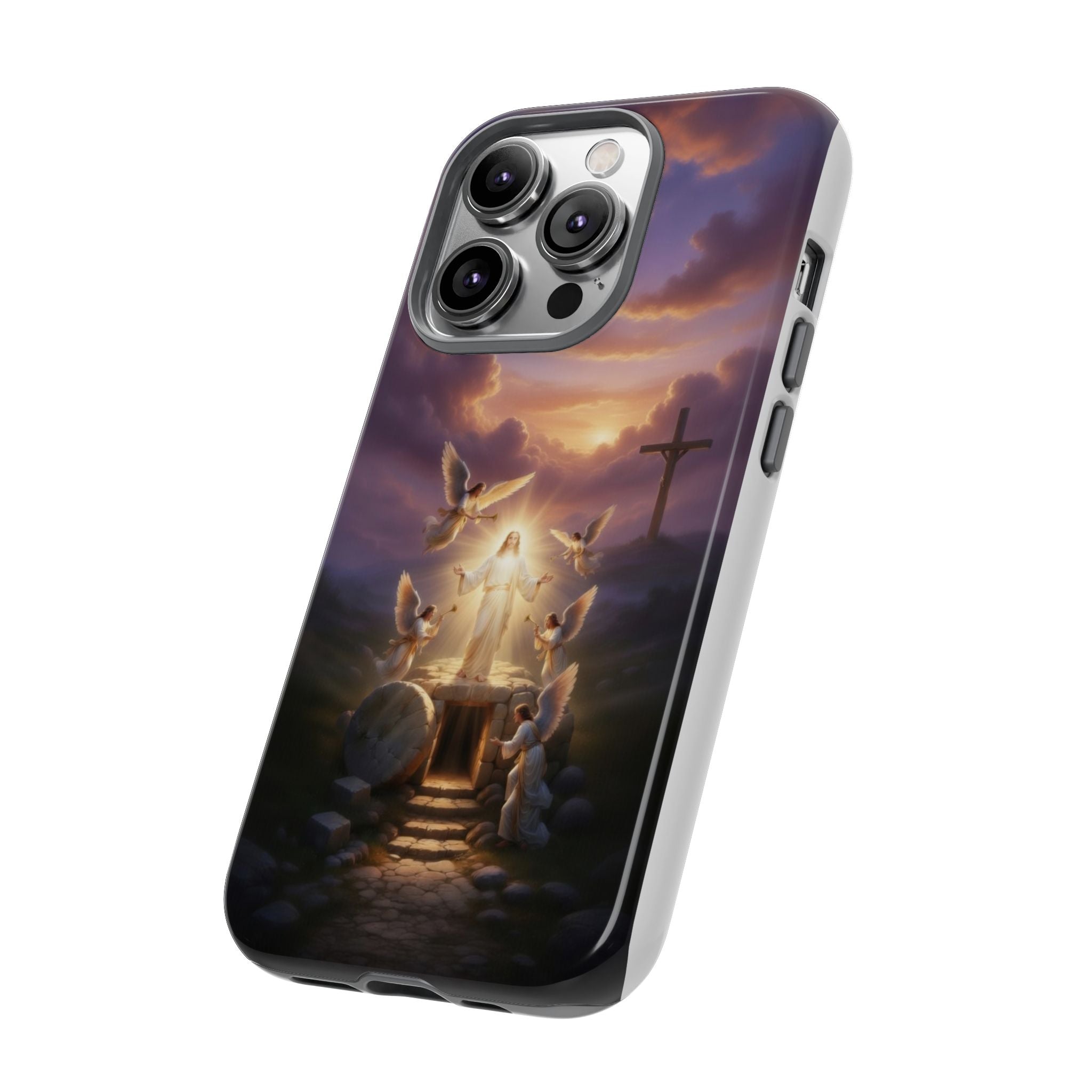 Radiant Jesus Resurrection Phone Case (many different phone types) - Indescribable Peace CreationsRadiant Jesus Resurrection Phone Case (many different phone types)Phone Case