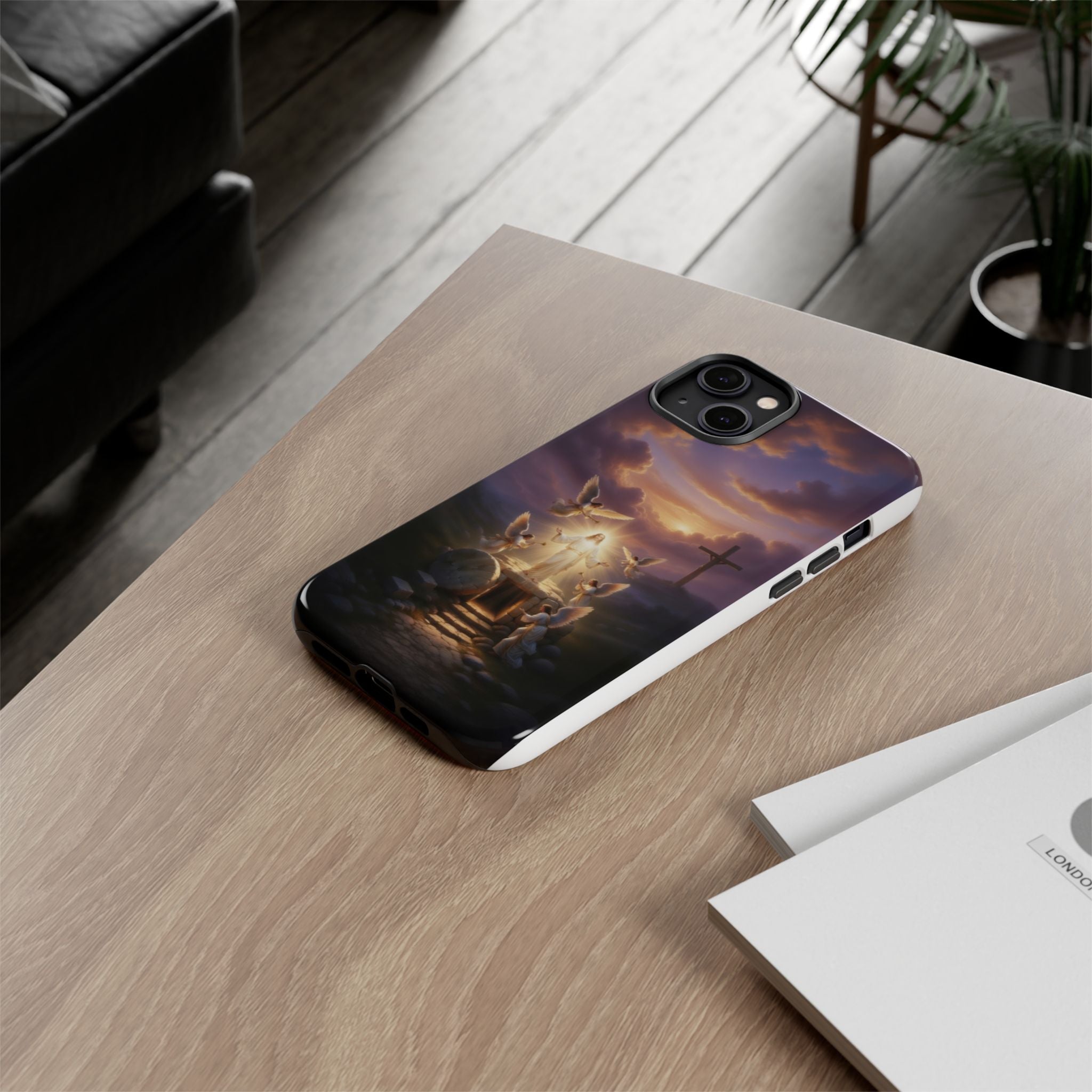 Radiant Jesus Resurrection Phone Case (many different phone types) - Indescribable Peace CreationsRadiant Jesus Resurrection Phone Case (many different phone types)Phone Case