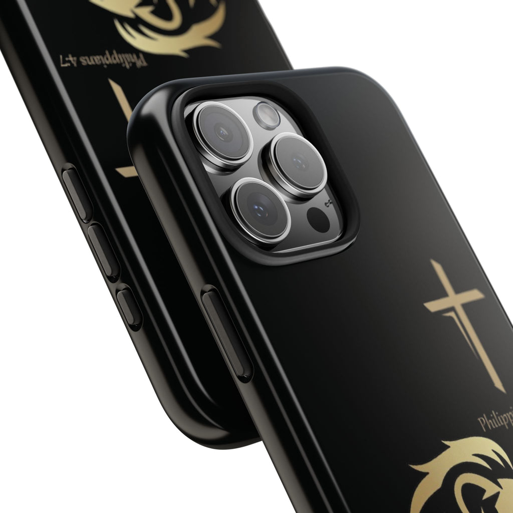 Lion of Judah and Crown of Thorns Jesus Phone Cases - Indescribable Peace CreationsLion of Judah and Crown of Thorns Jesus Phone CasesPhone Case