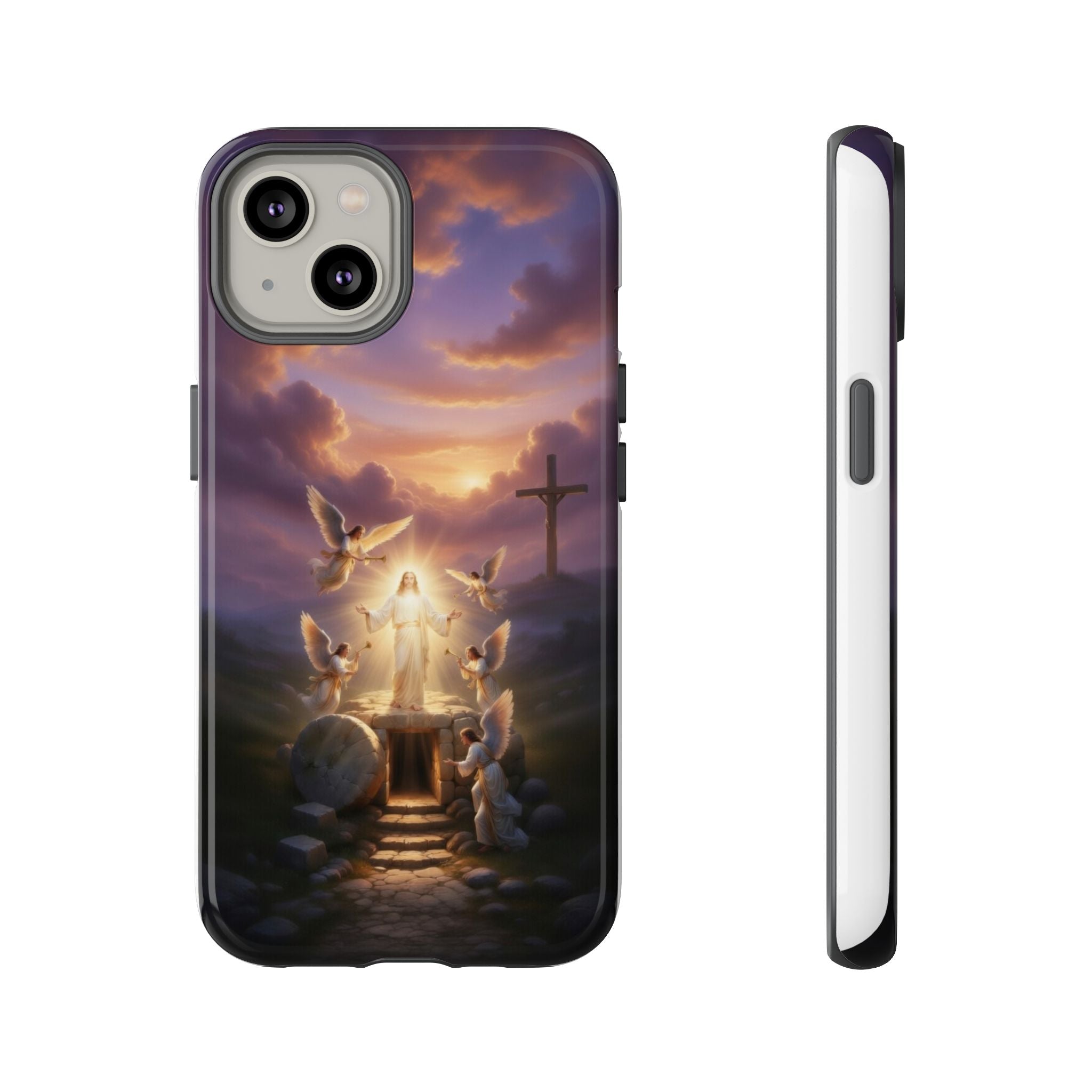 Radiant Jesus Resurrection Phone Case (many different phone types) - Indescribable Peace CreationsRadiant Jesus Resurrection Phone Case (many different phone types)Phone Case