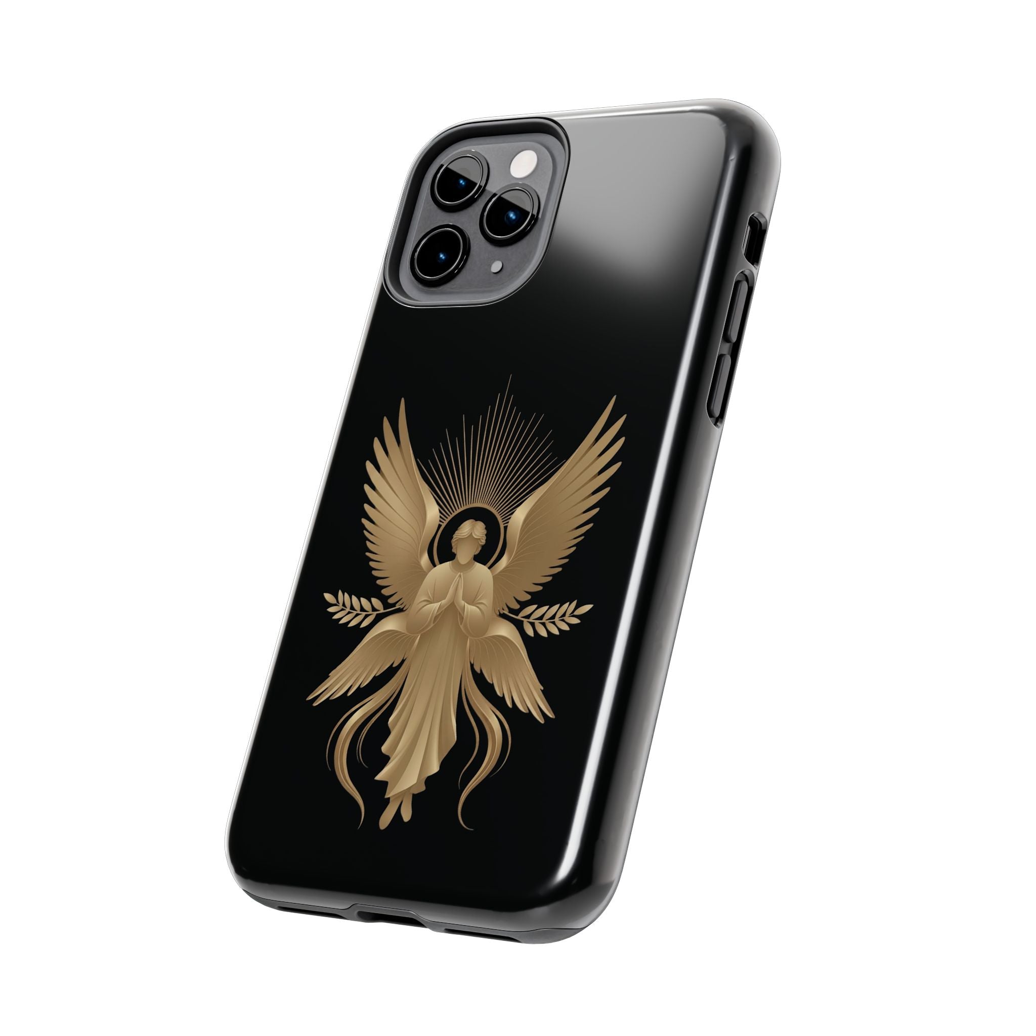 Heavenly Guardian Angel Tough Phone Case - Indescribable Peace CreationsHeavenly Guardian Angel Tough Phone CasePhone Case
