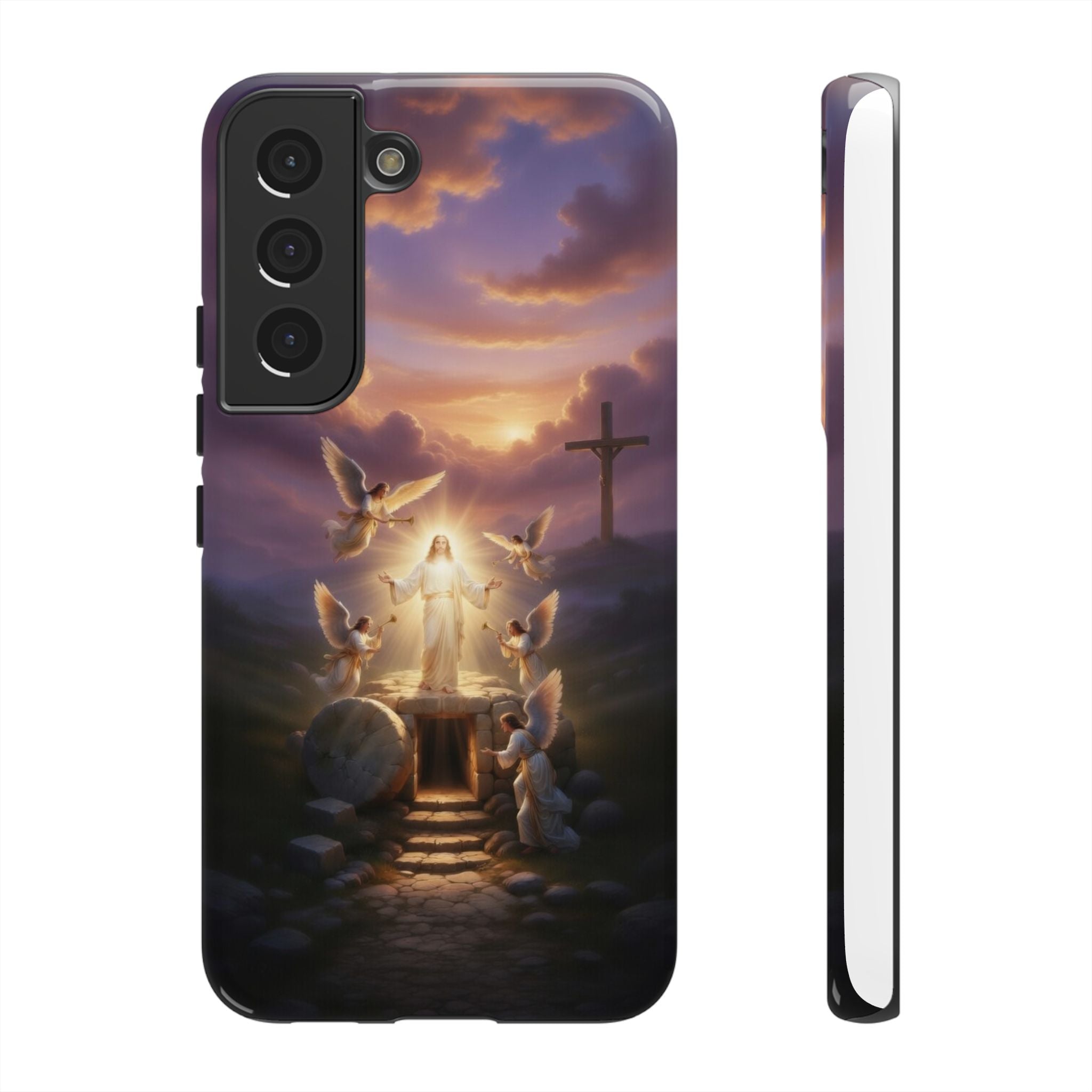 Radiant Jesus Resurrection Phone Case (many different phone types) - Indescribable Peace CreationsRadiant Jesus Resurrection Phone Case (many different phone types)Phone Case