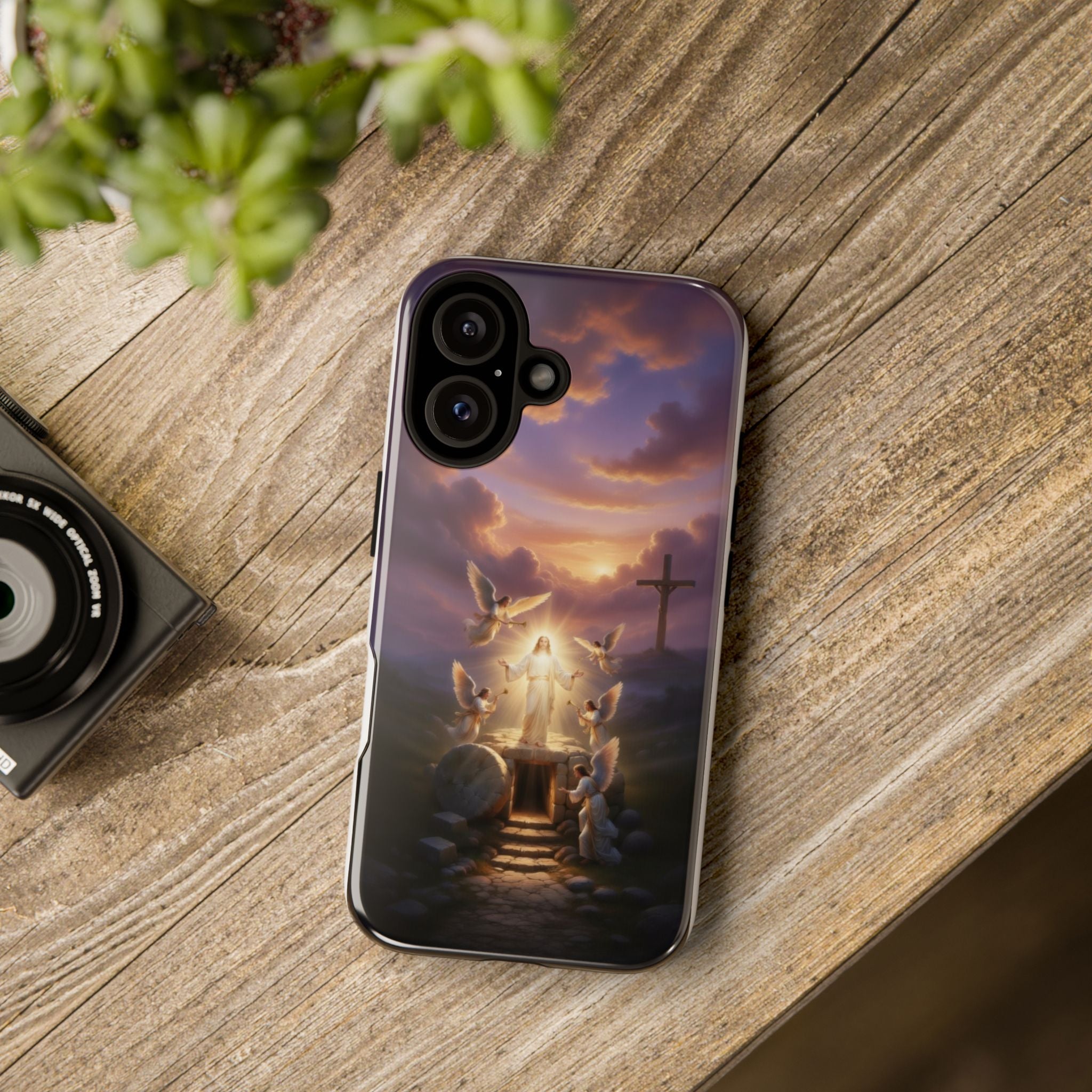 Radiant Jesus Resurrection Phone Case (many different phone types) - Indescribable Peace CreationsRadiant Jesus Resurrection Phone Case (many different phone types)Phone Case