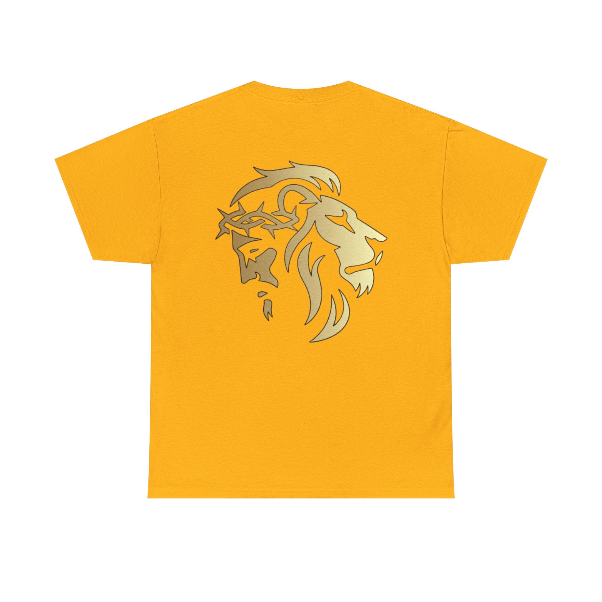 Silhouetted Lion of Judah & Crown of Thorns Jesus T-Shirt - Indescribable Peace CreationsSilhouetted Lion of Judah & Crown of Thorns Jesus T-ShirtT-Shirt