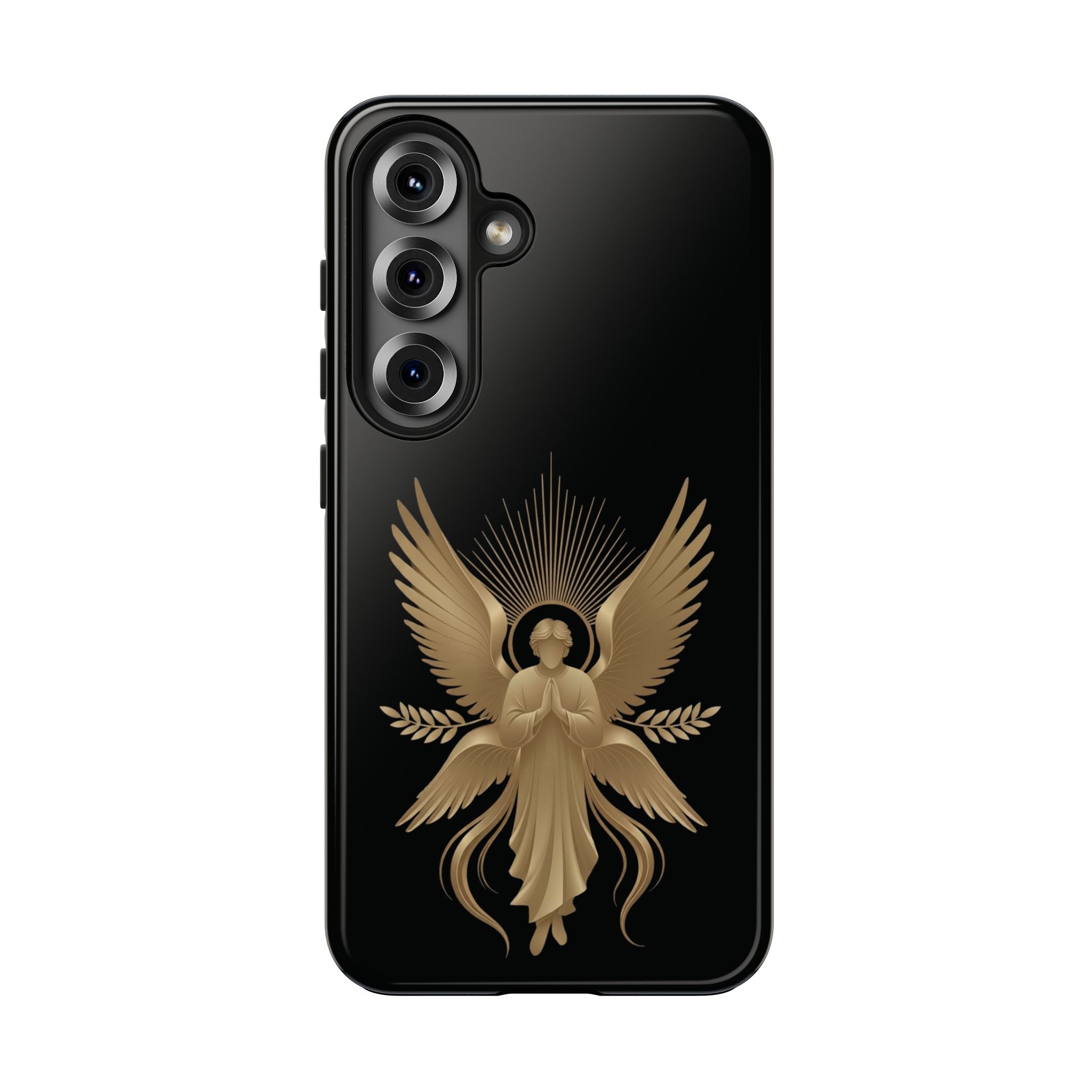 Heavenly Guardian Angel Tough Phone Case - Indescribable Peace CreationsHeavenly Guardian Angel Tough Phone CasePhone Case