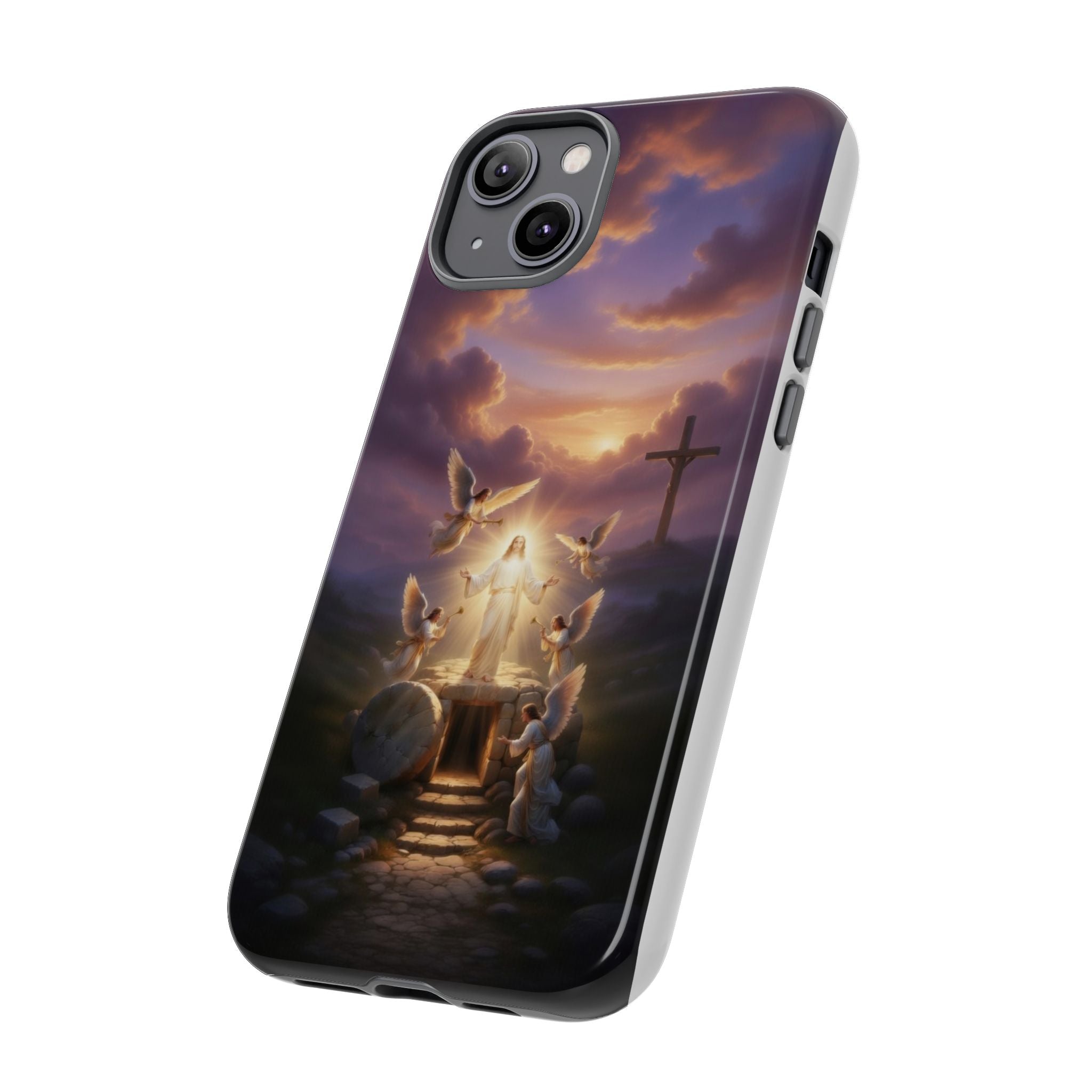 Radiant Jesus Resurrection Phone Case (many different phone types) - Indescribable Peace CreationsRadiant Jesus Resurrection Phone Case (many different phone types)Phone Case