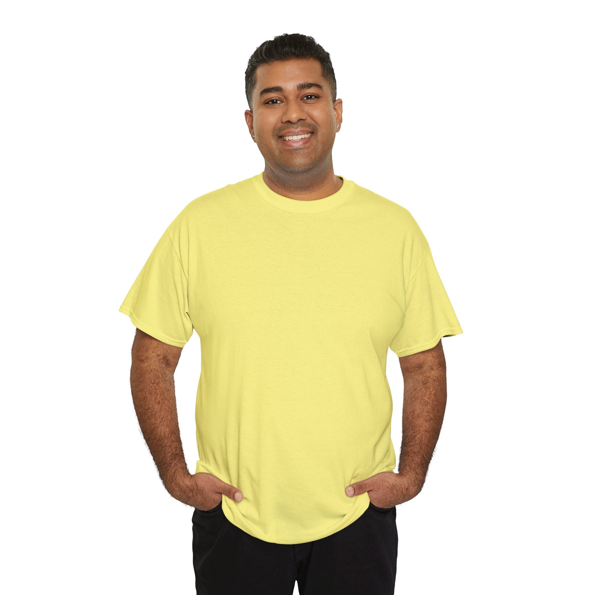 He Carried The Cross Unisex Heavy Cotton Tee - Indescribable Peace CreationsHe Carried The Cross Unisex Heavy Cotton TeeT-Shirt