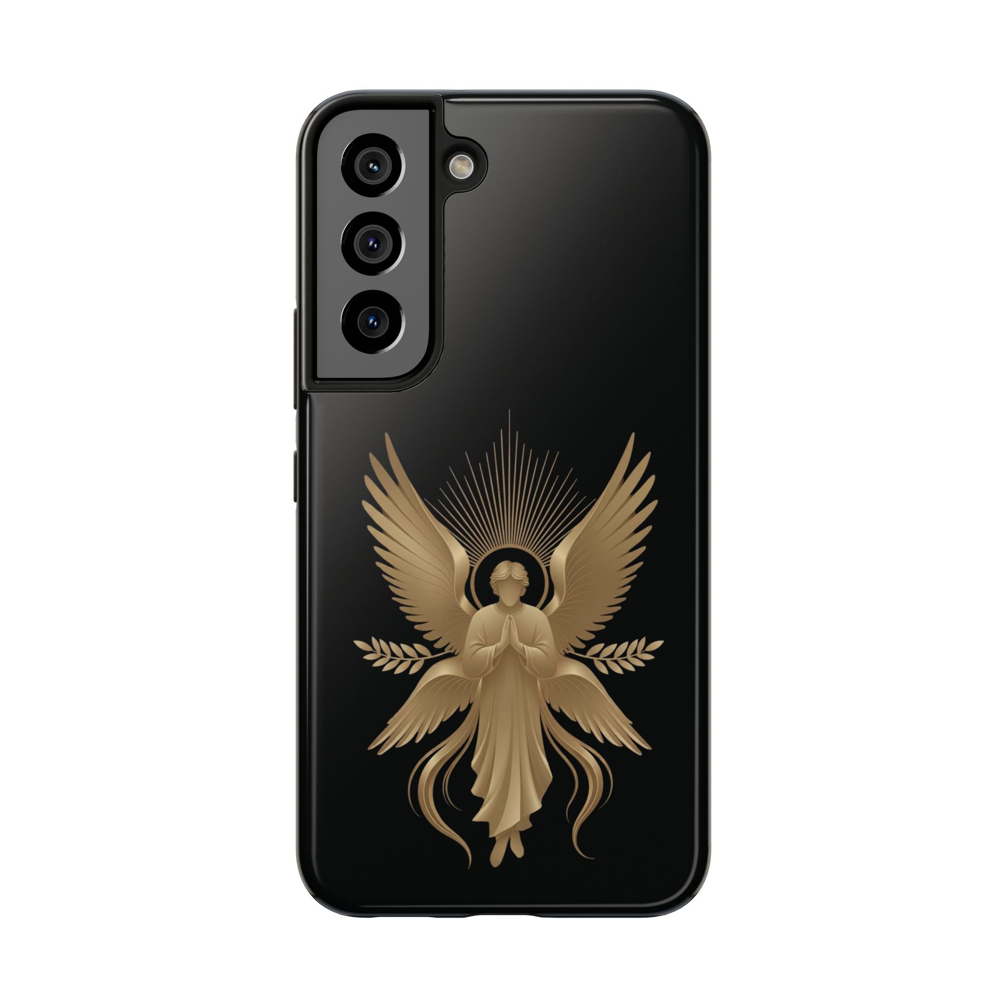 Heavenly Guardian Angel Tough Phone Case - Indescribable Peace CreationsHeavenly Guardian Angel Tough Phone CasePhone Case