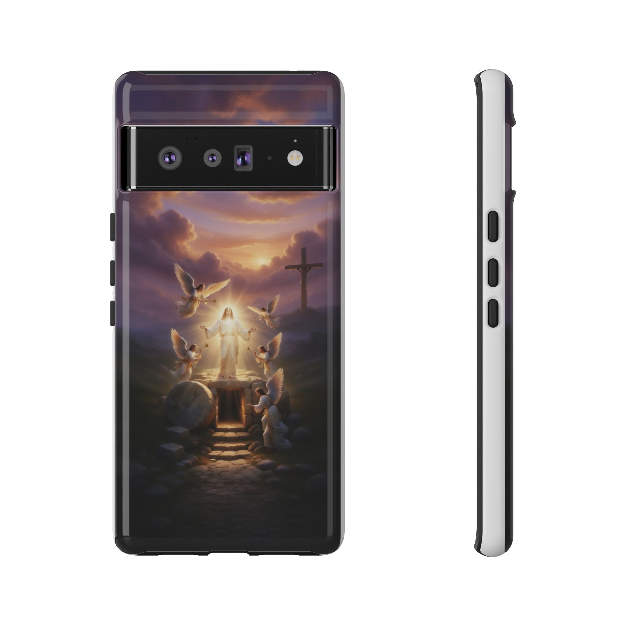 Radiant Jesus Resurrection Phone Case (many different phone types) - Indescribable Peace CreationsRadiant Jesus Resurrection Phone Case (many different phone types)Phone Case