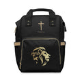 Lion of Judah and Crown of Thorns Jesus Multifunctional Diaper Backpack - Indescribable Peace CreationsLion of Judah and Crown of Thorns Jesus Multifunctional Diaper BackpackBags