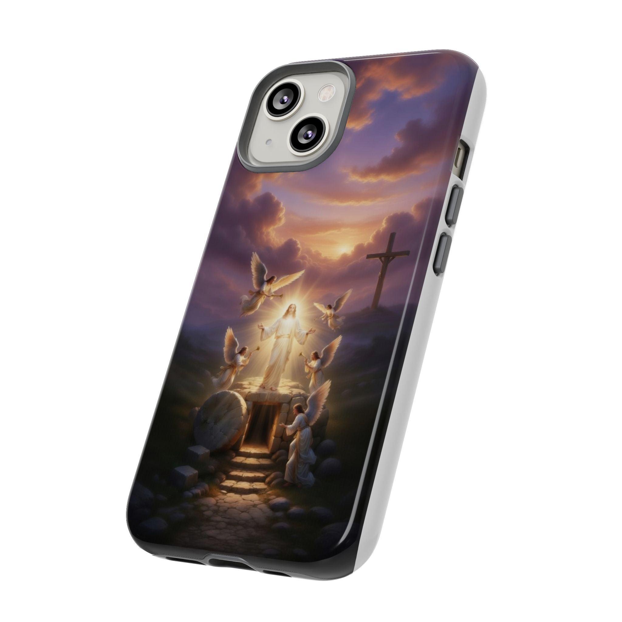 Radiant Jesus Resurrection Phone Case (many different phone types) - Indescribable Peace CreationsRadiant Jesus Resurrection Phone Case (many different phone types)Phone Case