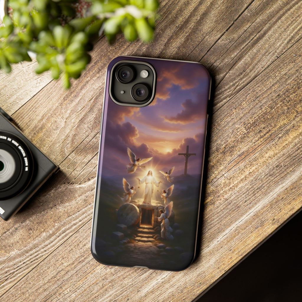 Radiant Jesus Resurrection Phone Case (many different phone types) - Indescribable Peace CreationsRadiant Jesus Resurrection Phone Case (many different phone types)Phone Case