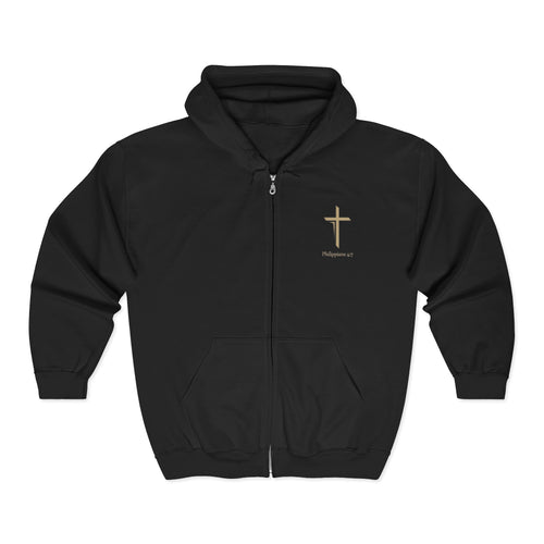 Silhouetted Lion of Judah & Crown of Thorns Jesus Hoodie - Indescribable Peace CreationsSilhouetted Lion of Judah & Crown of Thorns Jesus HoodieHoodie