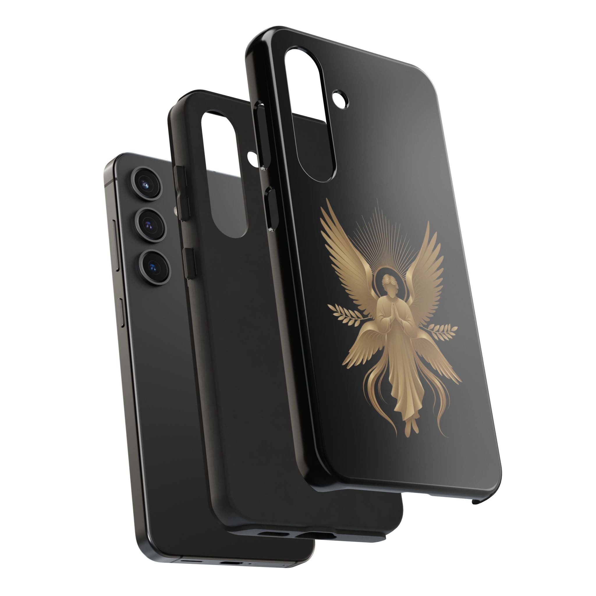 Heavenly Guardian Angel Tough Phone Case - Indescribable Peace CreationsHeavenly Guardian Angel Tough Phone CasePhone Case