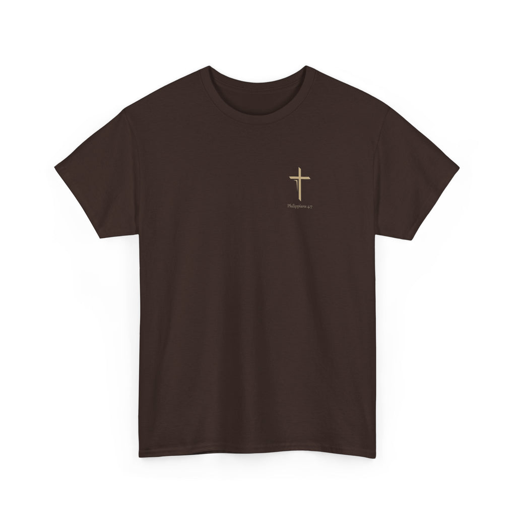 Silhouetted Lion of Judah & Crown of Thorns Jesus T-Shirt - Indescribable Peace CreationsSilhouetted Lion of Judah & Crown of Thorns Jesus T-ShirtT-Shirt
