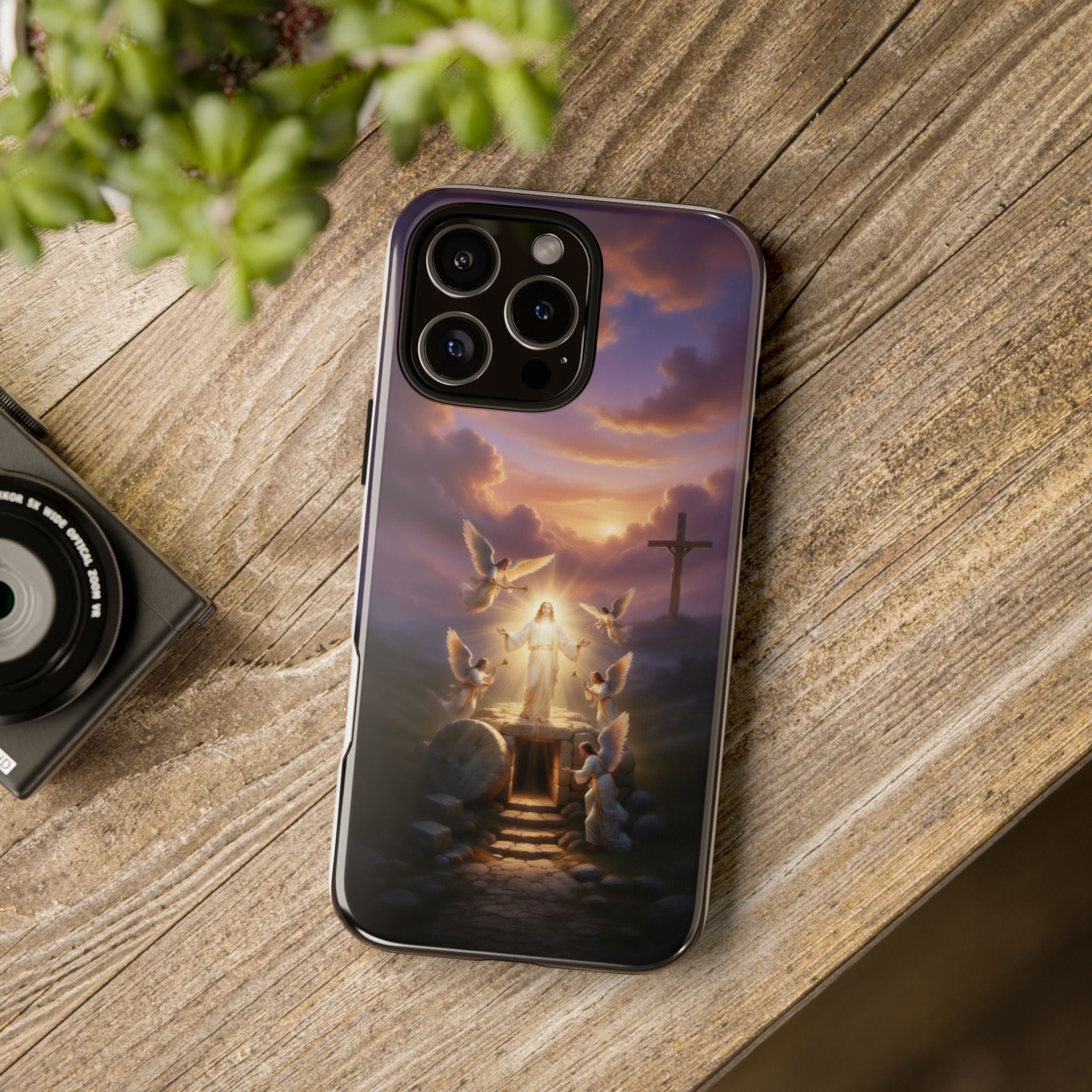 Radiant Jesus Resurrection Phone Case (many different phone types) - Indescribable Peace CreationsRadiant Jesus Resurrection Phone Case (many different phone types)Phone Case