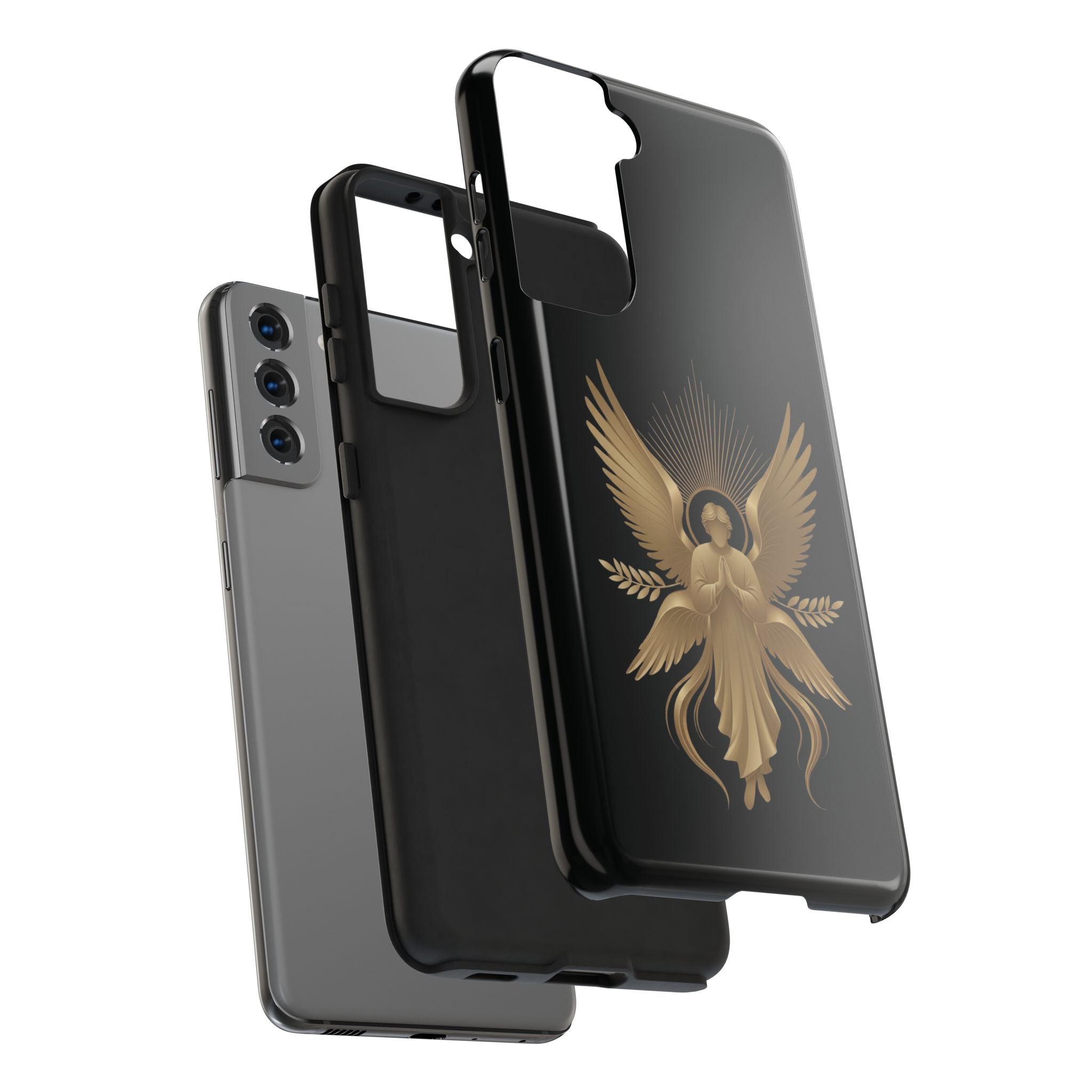 Heavenly Guardian Angel Tough Phone Case - Indescribable Peace CreationsHeavenly Guardian Angel Tough Phone CasePhone Case