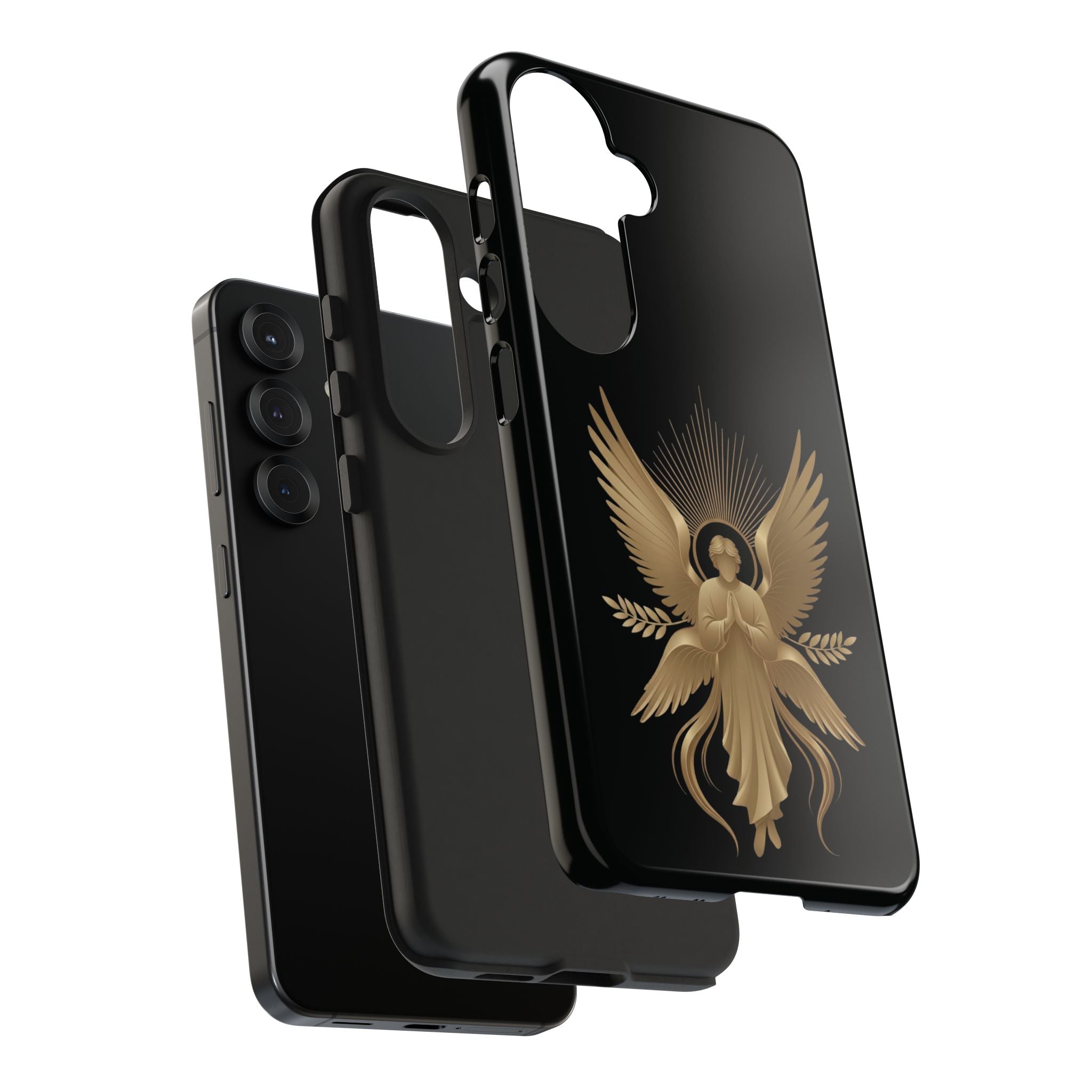 Heavenly Guardian Angel Tough Phone Case - Indescribable Peace CreationsHeavenly Guardian Angel Tough Phone CasePhone Case
