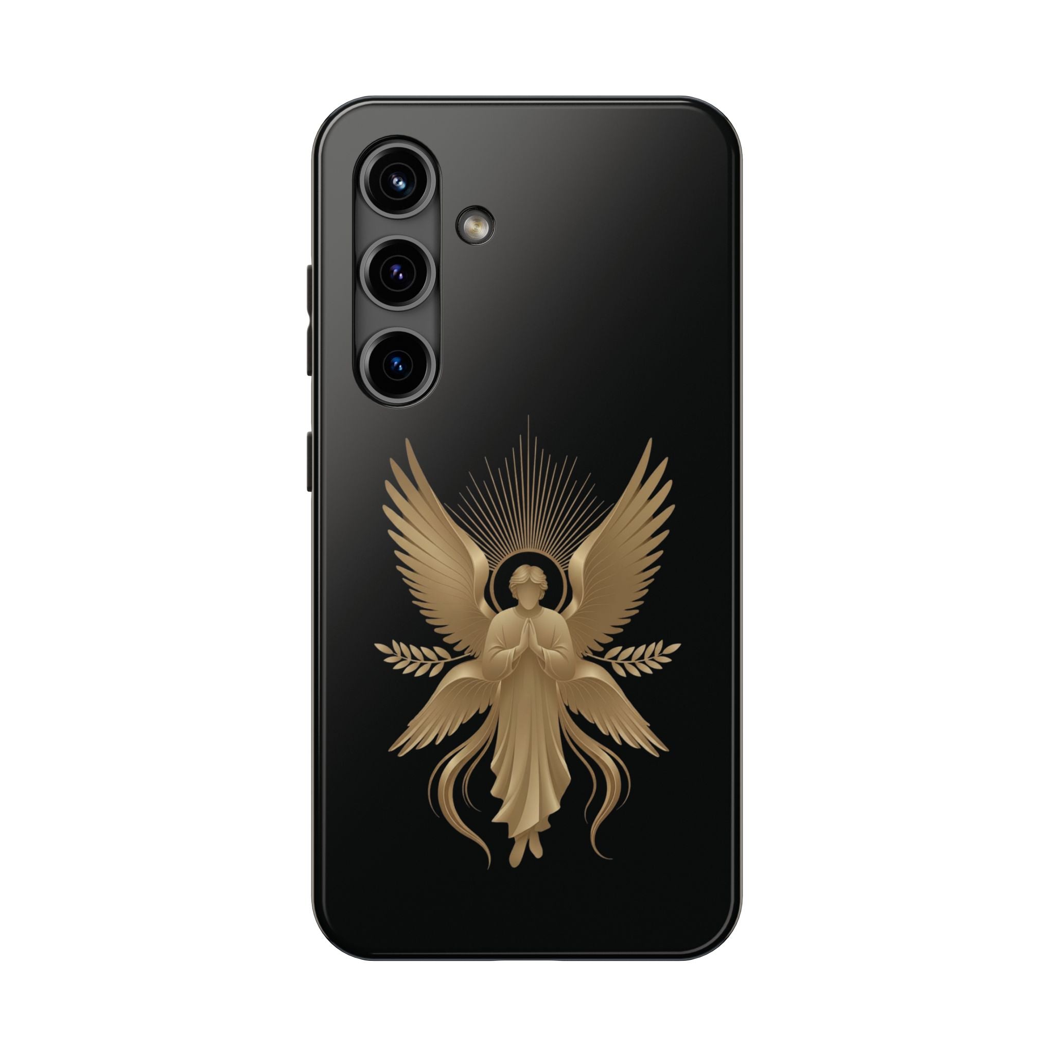 Heavenly Guardian Angel Tough Phone Case - Indescribable Peace CreationsHeavenly Guardian Angel Tough Phone CasePhone Case
