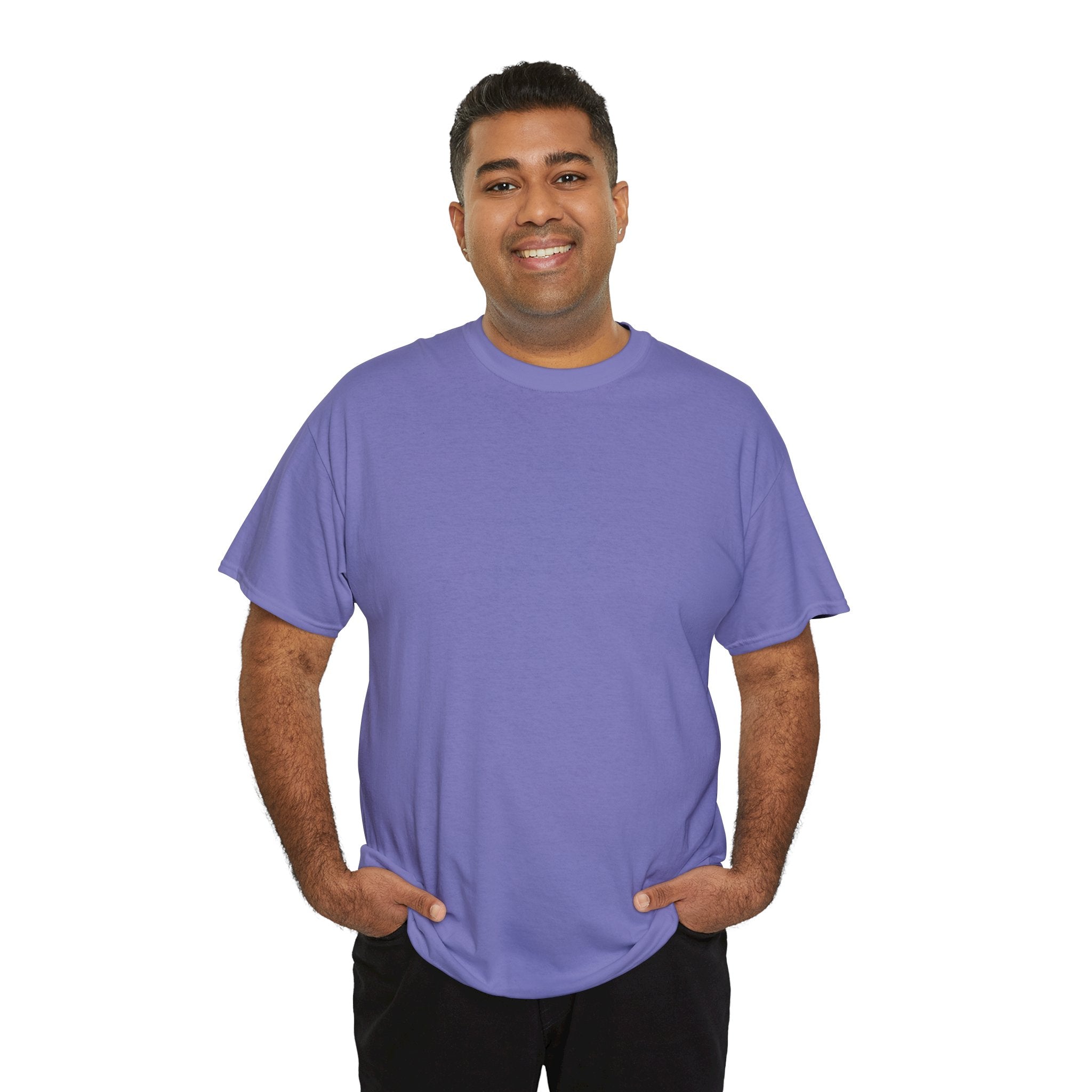 He Carried The Cross Unisex Heavy Cotton Tee - Indescribable Peace CreationsHe Carried The Cross Unisex Heavy Cotton TeeT-Shirt