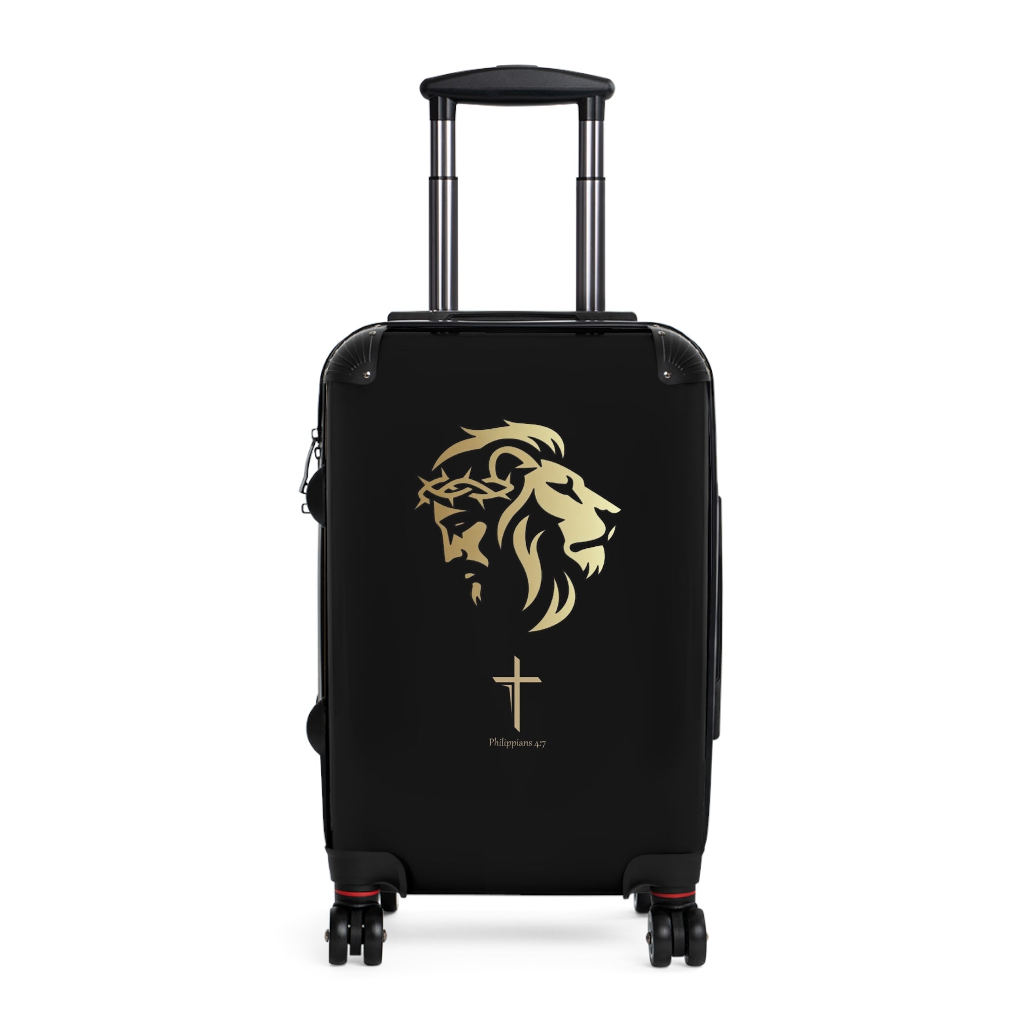 Lion of Judah and Crown of Thorns Jesus Suitcase - Indescribable Peace CreationsLion of Judah and Crown of Thorns Jesus SuitcaseBags