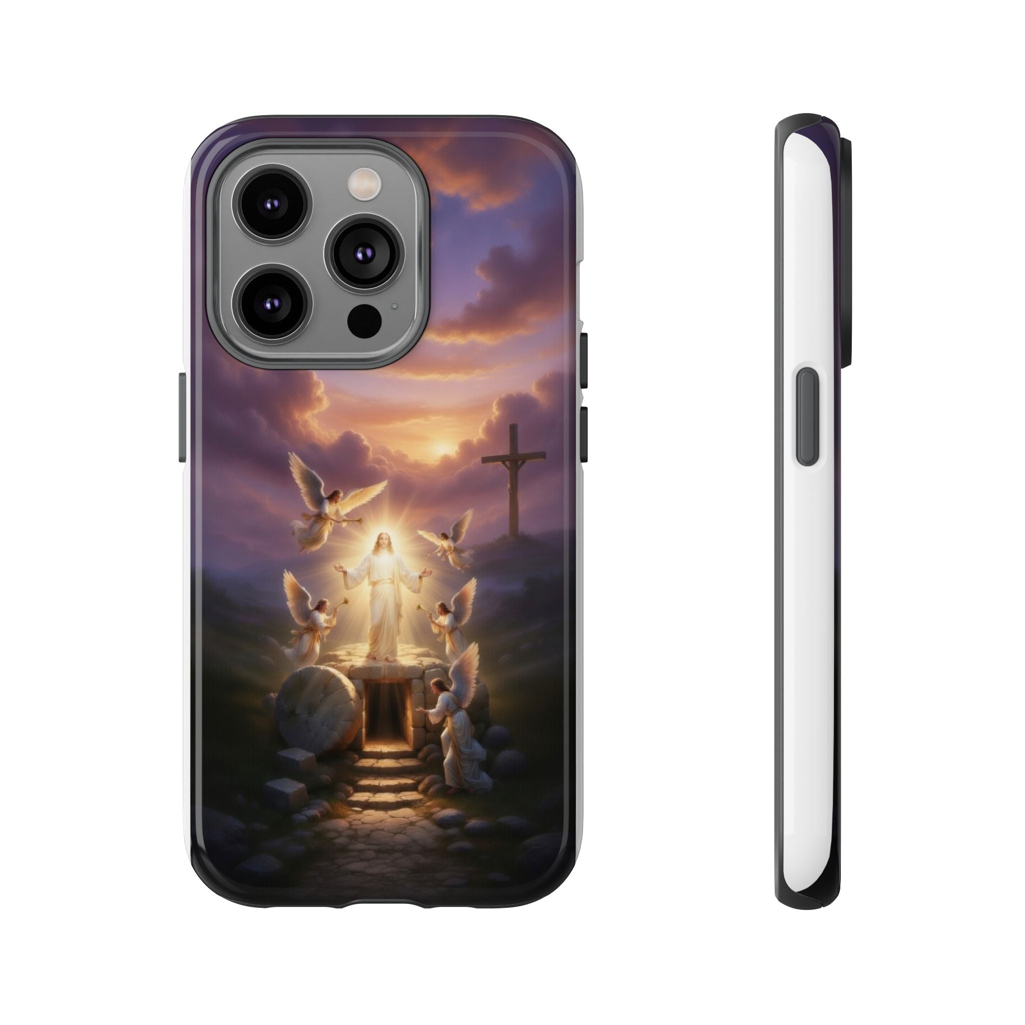 Radiant Jesus Resurrection Phone Case (many different phone types) - Indescribable Peace CreationsRadiant Jesus Resurrection Phone Case (many different phone types)Phone Case