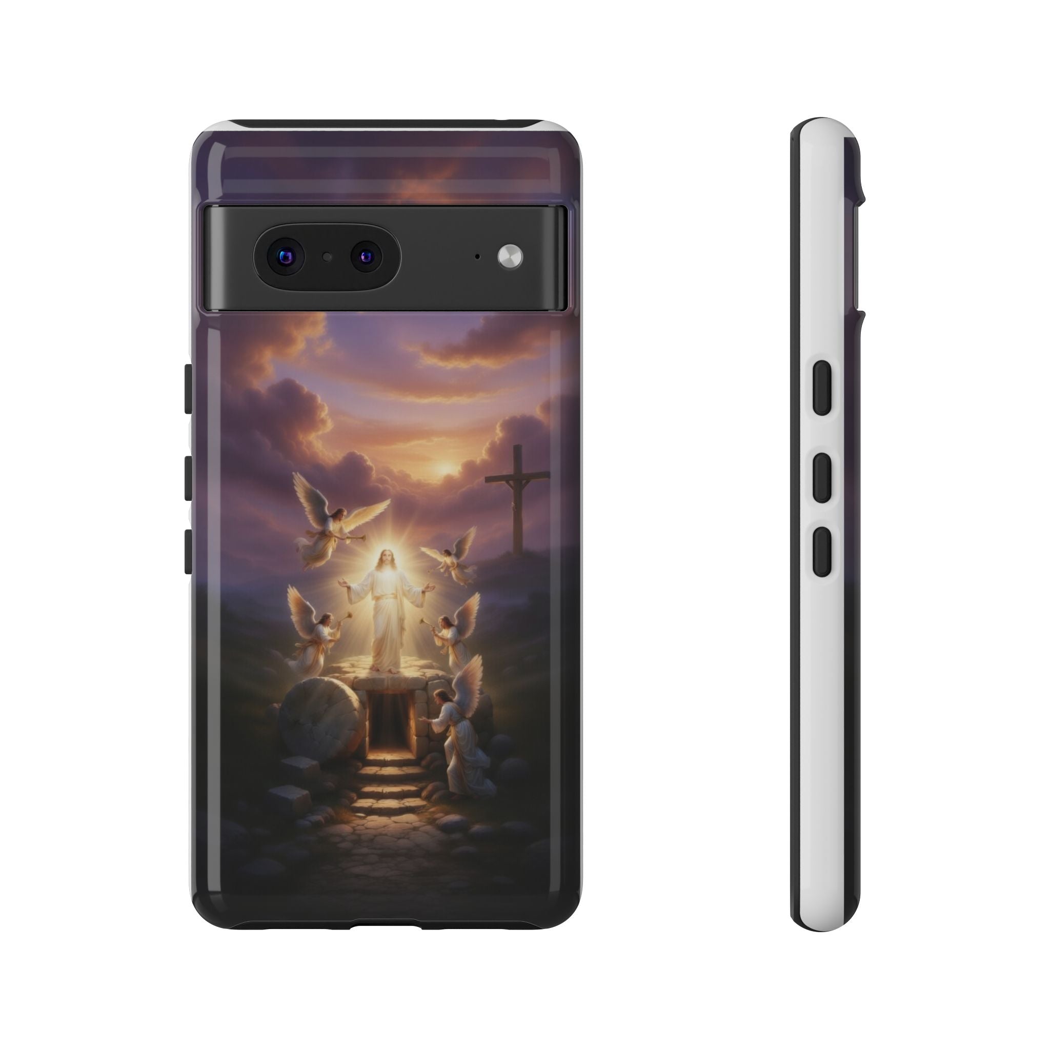 Radiant Jesus Resurrection Phone Case (many different phone types) - Indescribable Peace CreationsRadiant Jesus Resurrection Phone Case (many different phone types)Phone Case