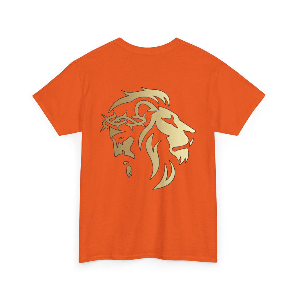 Silhouetted Lion of Judah & Crown of Thorns Jesus T-Shirt - Indescribable Peace CreationsSilhouetted Lion of Judah & Crown of Thorns Jesus T-ShirtT-Shirt