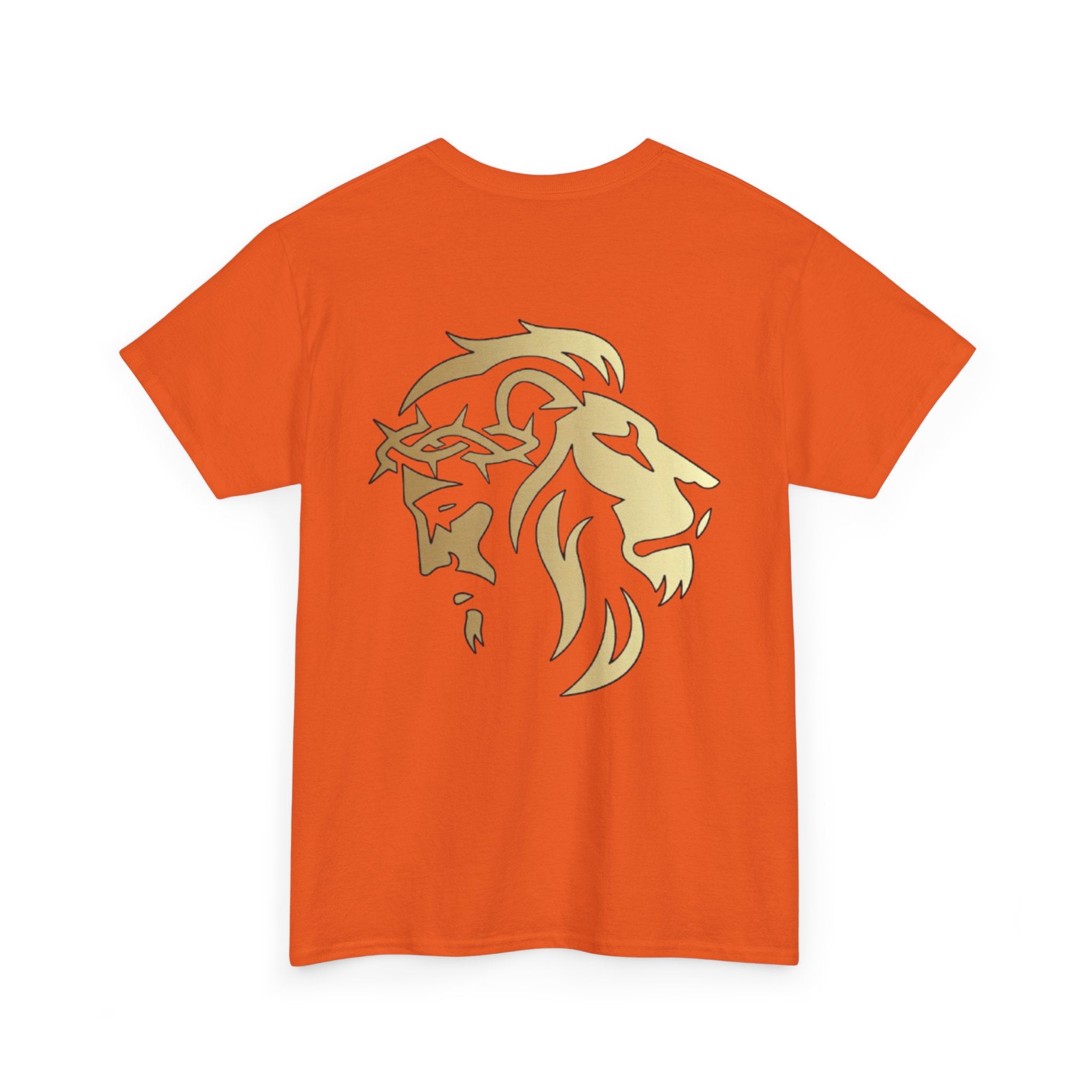 Silhouetted Lion of Judah & Crown of Thorns Jesus T-Shirt - Indescribable Peace CreationsSilhouetted Lion of Judah & Crown of Thorns Jesus T-ShirtT-Shirt