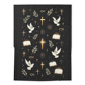 Guarded in Peace | Christian Baby Swaddle Blanket - Indescribable Peace CreationsGuarded in Peace | Christian Baby Swaddle BlanketHome Decor