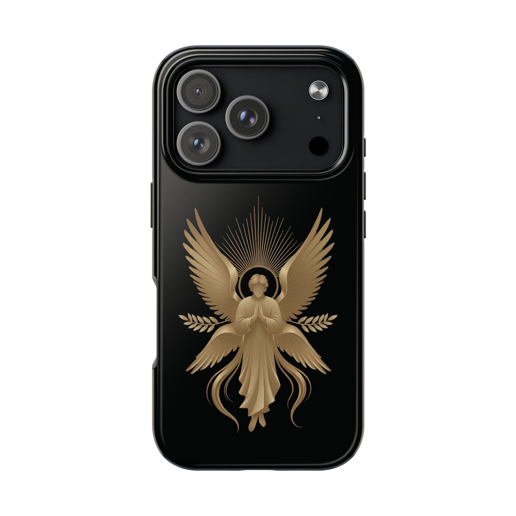 Heavenly Guardian Angel Tough Phone Case - Indescribable Peace CreationsHeavenly Guardian Angel Tough Phone CasePhone Case