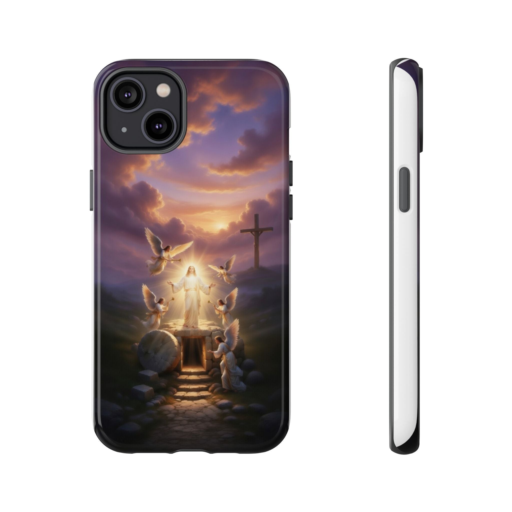 Radiant Jesus Resurrection Phone Case (many different phone types) - Indescribable Peace CreationsRadiant Jesus Resurrection Phone Case (many different phone types)Phone Case
