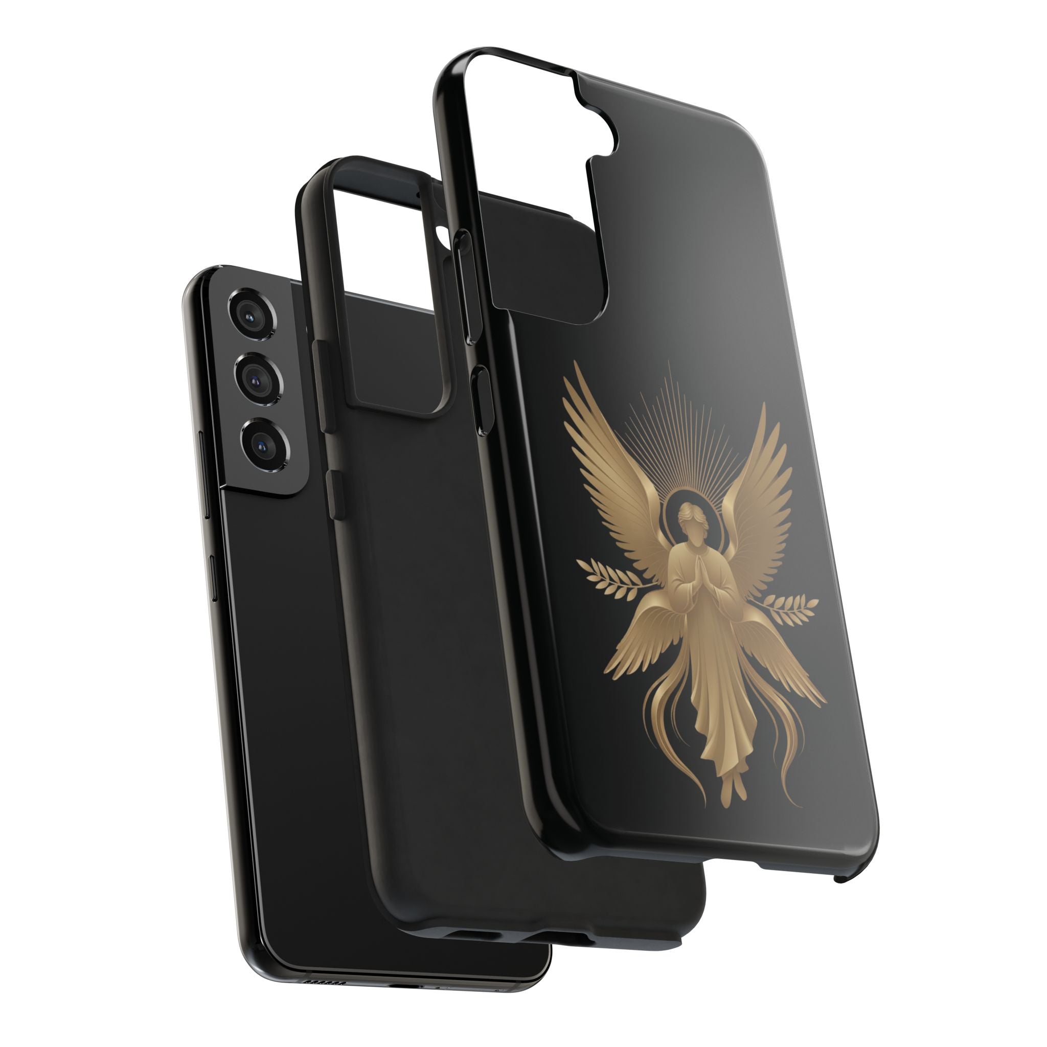 Heavenly Guardian Angel Tough Phone Case - Indescribable Peace CreationsHeavenly Guardian Angel Tough Phone CasePhone Case