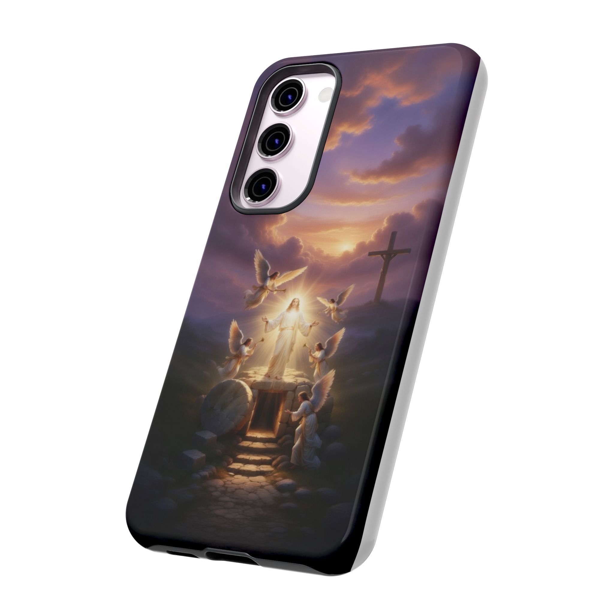 Radiant Jesus Resurrection Phone Case (many different phone types) - Indescribable Peace CreationsRadiant Jesus Resurrection Phone Case (many different phone types)Phone Case