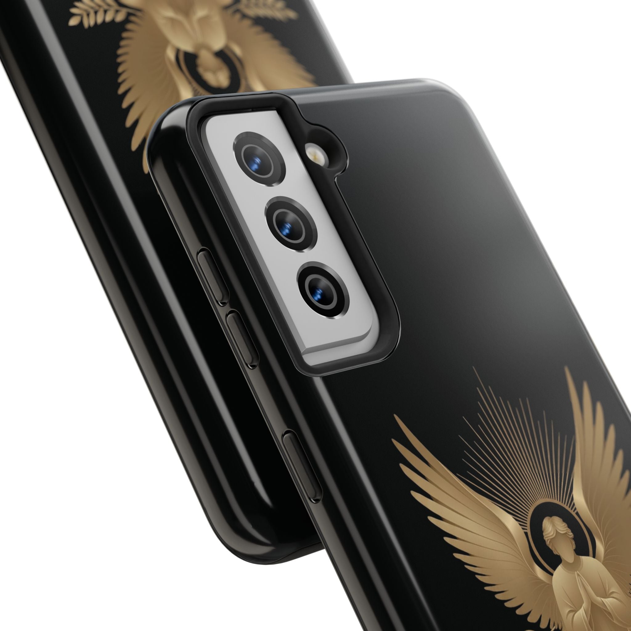 Heavenly Guardian Angel Tough Phone Case - Indescribable Peace CreationsHeavenly Guardian Angel Tough Phone CasePhone Case