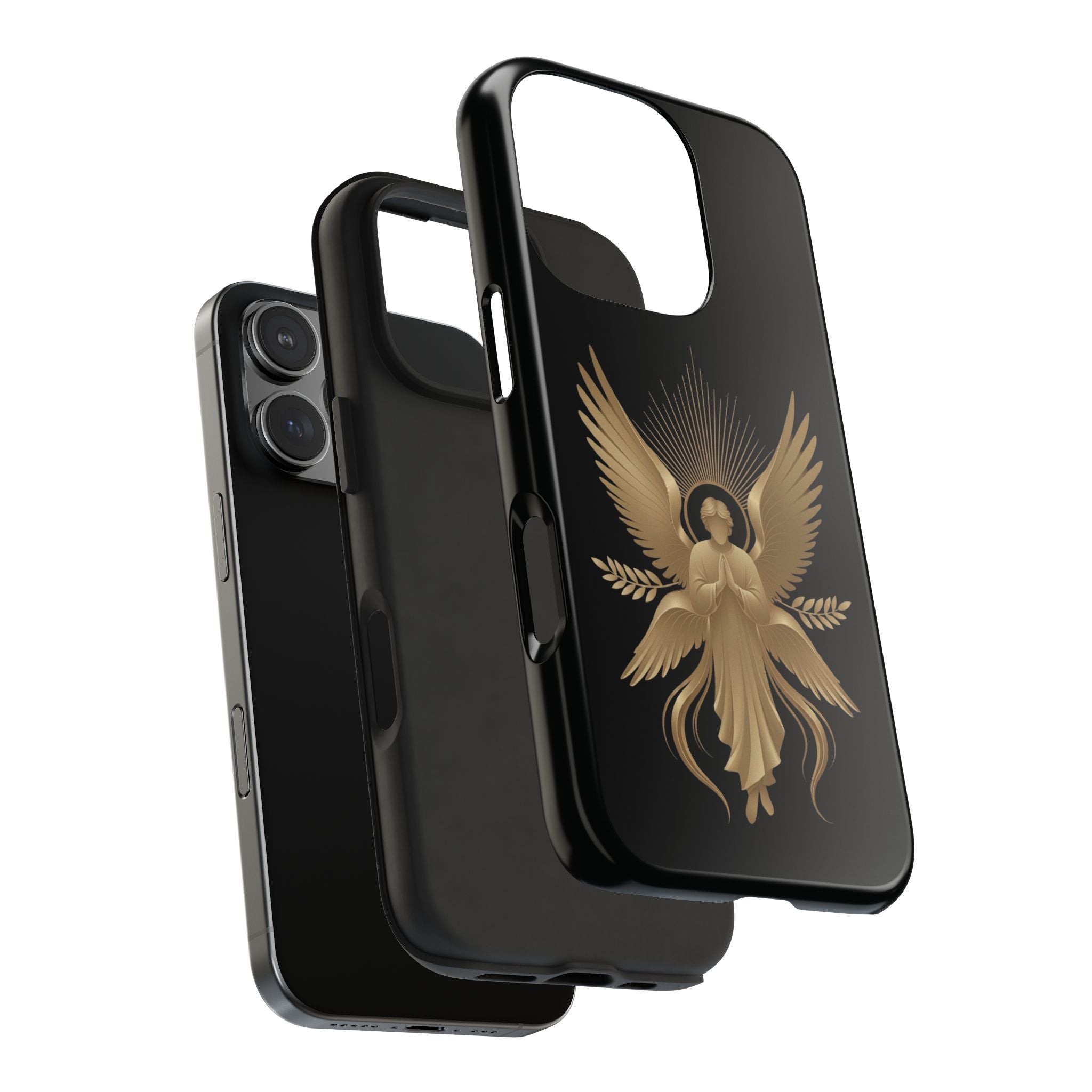 Heavenly Guardian Angel Tough Phone Case - Indescribable Peace CreationsHeavenly Guardian Angel Tough Phone CasePhone Case