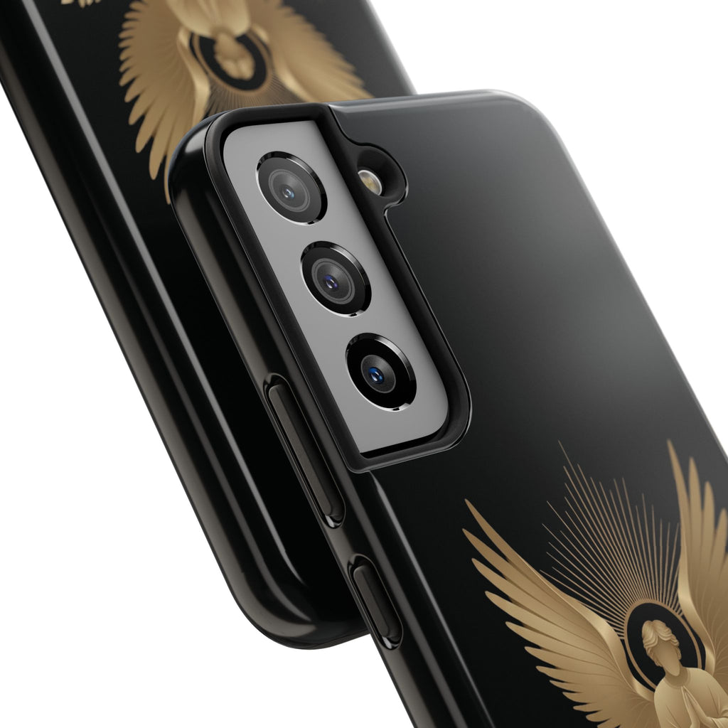 Heavenly Guardian Angel Tough Phone Case - Indescribable Peace CreationsHeavenly Guardian Angel Tough Phone CasePhone Case