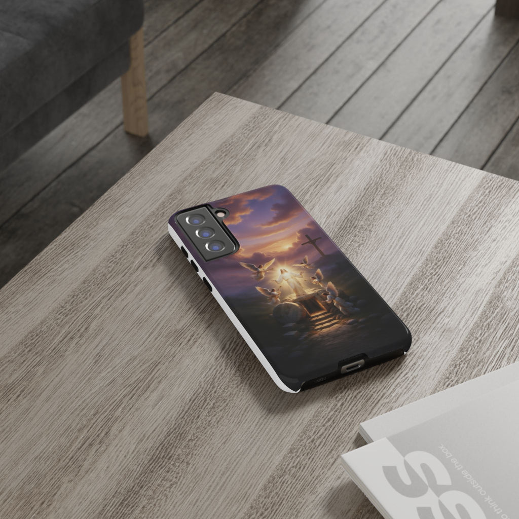 Radiant Jesus Resurrection Phone Case (many different phone types) - Indescribable Peace CreationsRadiant Jesus Resurrection Phone Case (many different phone types)Phone Case