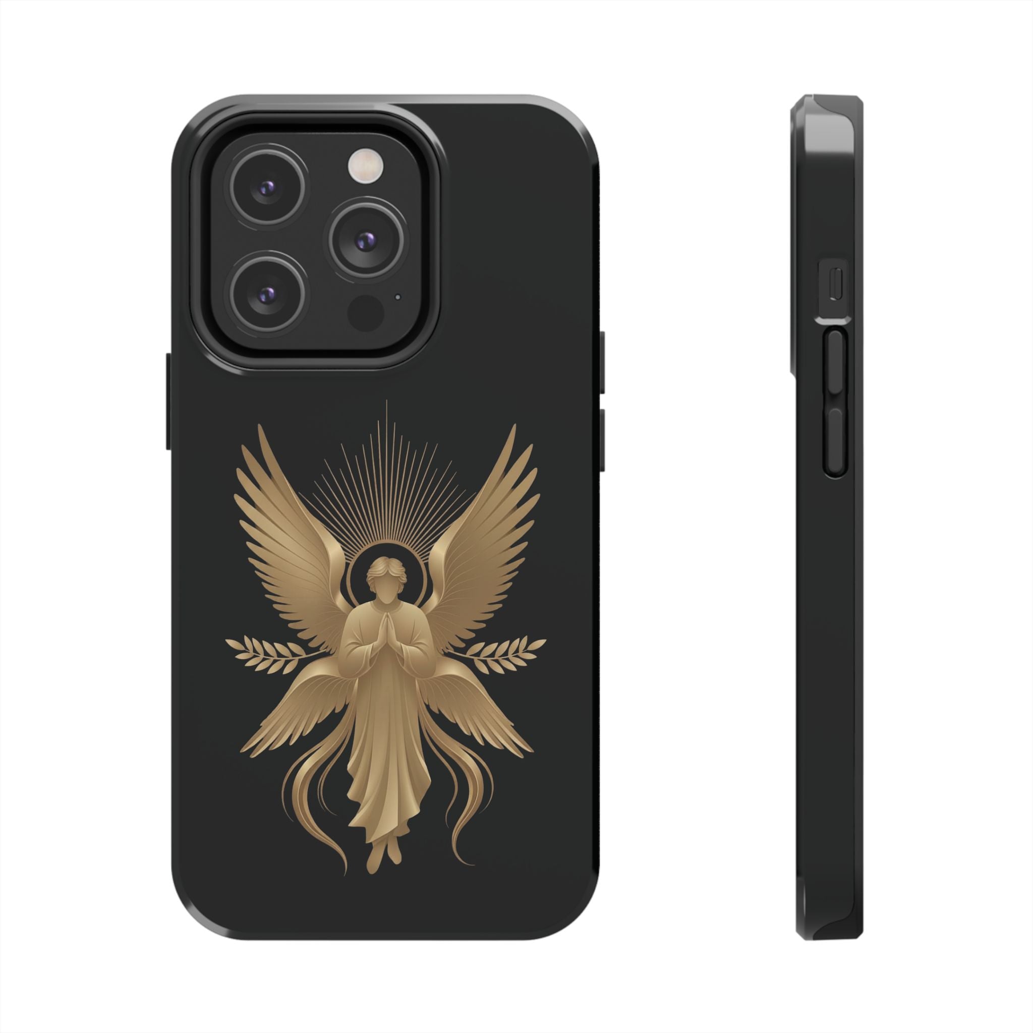 Heavenly Guardian Angel Tough Phone Case - Indescribable Peace CreationsHeavenly Guardian Angel Tough Phone CasePhone Case