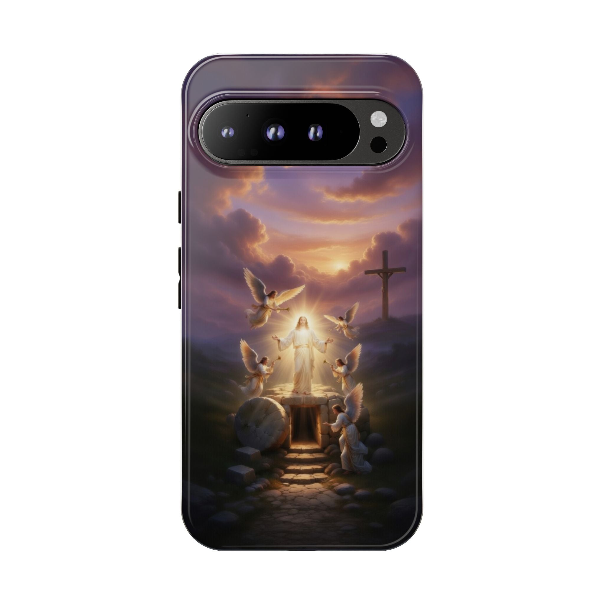 Radiant Jesus Resurrection Phone Case (many different phone types) - Indescribable Peace CreationsRadiant Jesus Resurrection Phone Case (many different phone types)Phone Case