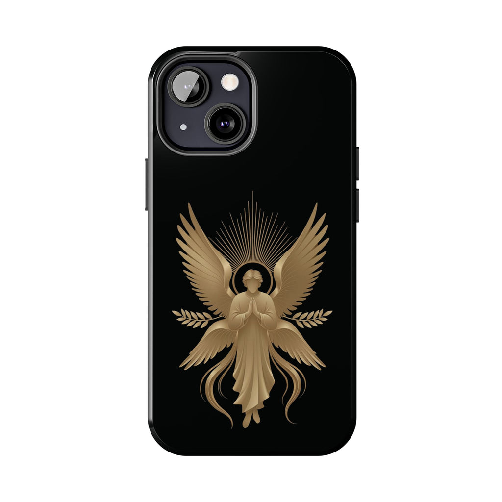 Heavenly Guardian Angel Tough Phone Case - Indescribable Peace CreationsHeavenly Guardian Angel Tough Phone CasePhone Case