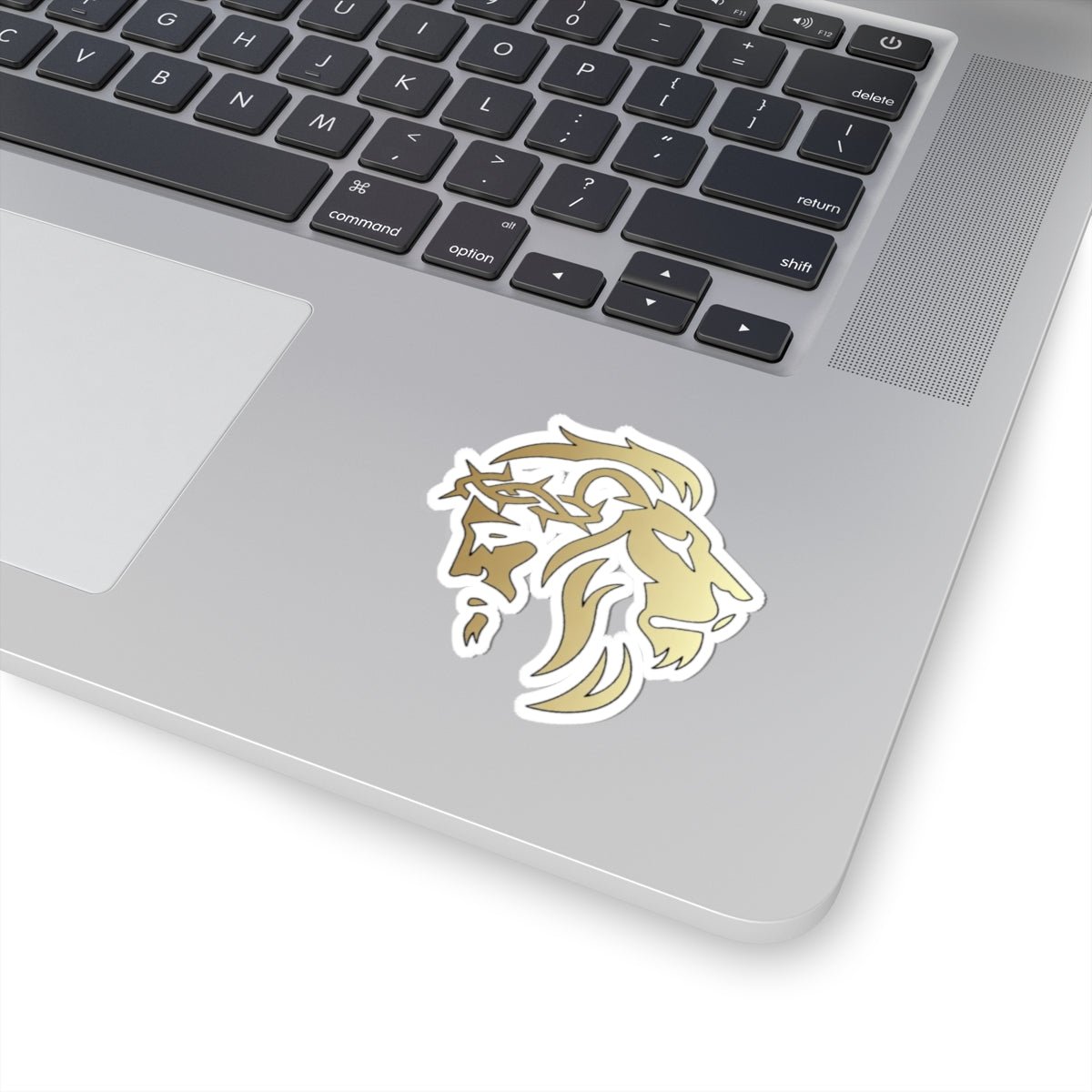 Lion of Judah and Crown of Thorns Jesus Sticker - Indescribable Peace CreationsLion of Judah and Crown of Thorns Jesus StickerPaper products