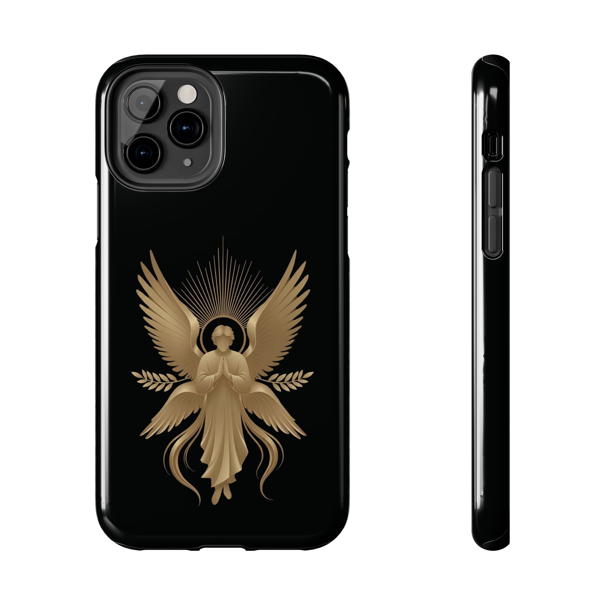 Heavenly Guardian Angel Tough Phone Case - Indescribable Peace CreationsHeavenly Guardian Angel Tough Phone CasePhone Case