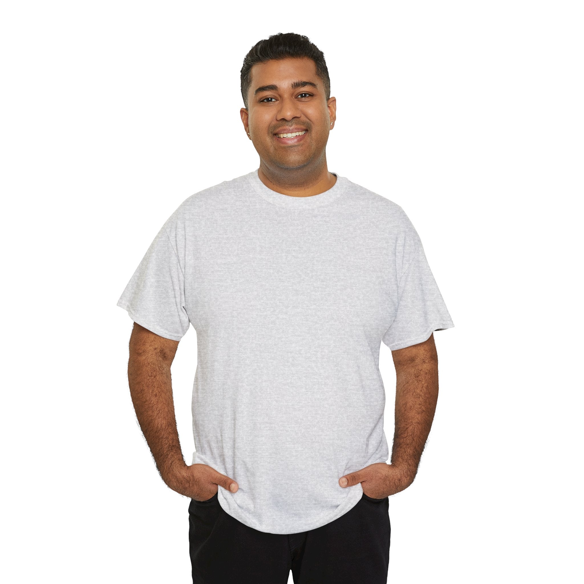 He Carried The Cross Unisex Heavy Cotton Tee - Indescribable Peace CreationsHe Carried The Cross Unisex Heavy Cotton TeeT-Shirt
