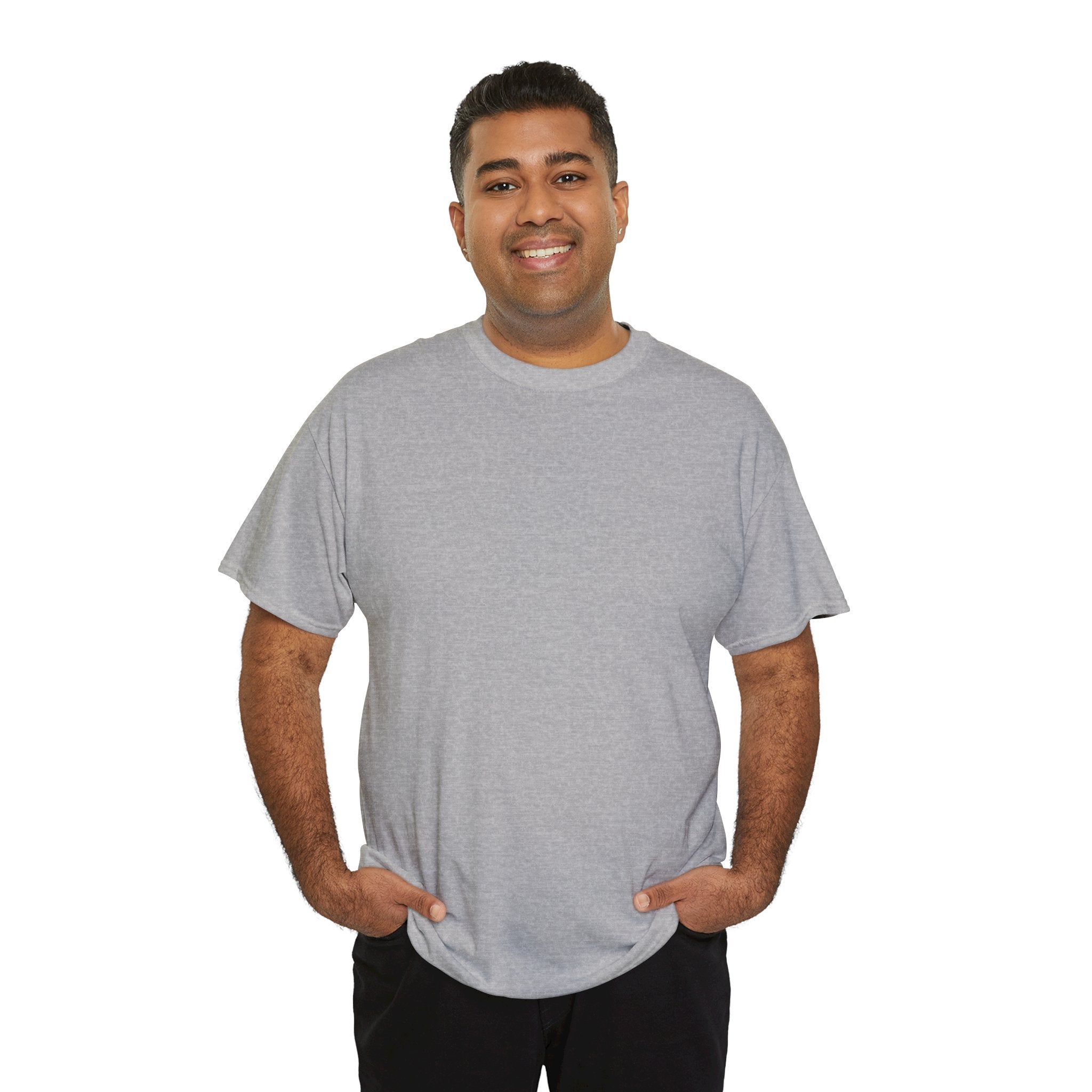 He Carried The Cross Unisex Heavy Cotton Tee - Indescribable Peace CreationsHe Carried The Cross Unisex Heavy Cotton TeeT-Shirt