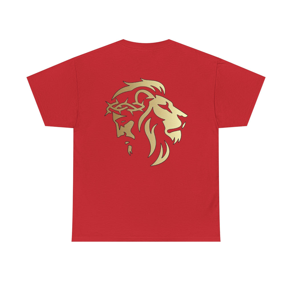 Silhouetted Lion of Judah & Crown of Thorns Jesus T-Shirt - Indescribable Peace CreationsSilhouetted Lion of Judah & Crown of Thorns Jesus T-ShirtT-Shirt
