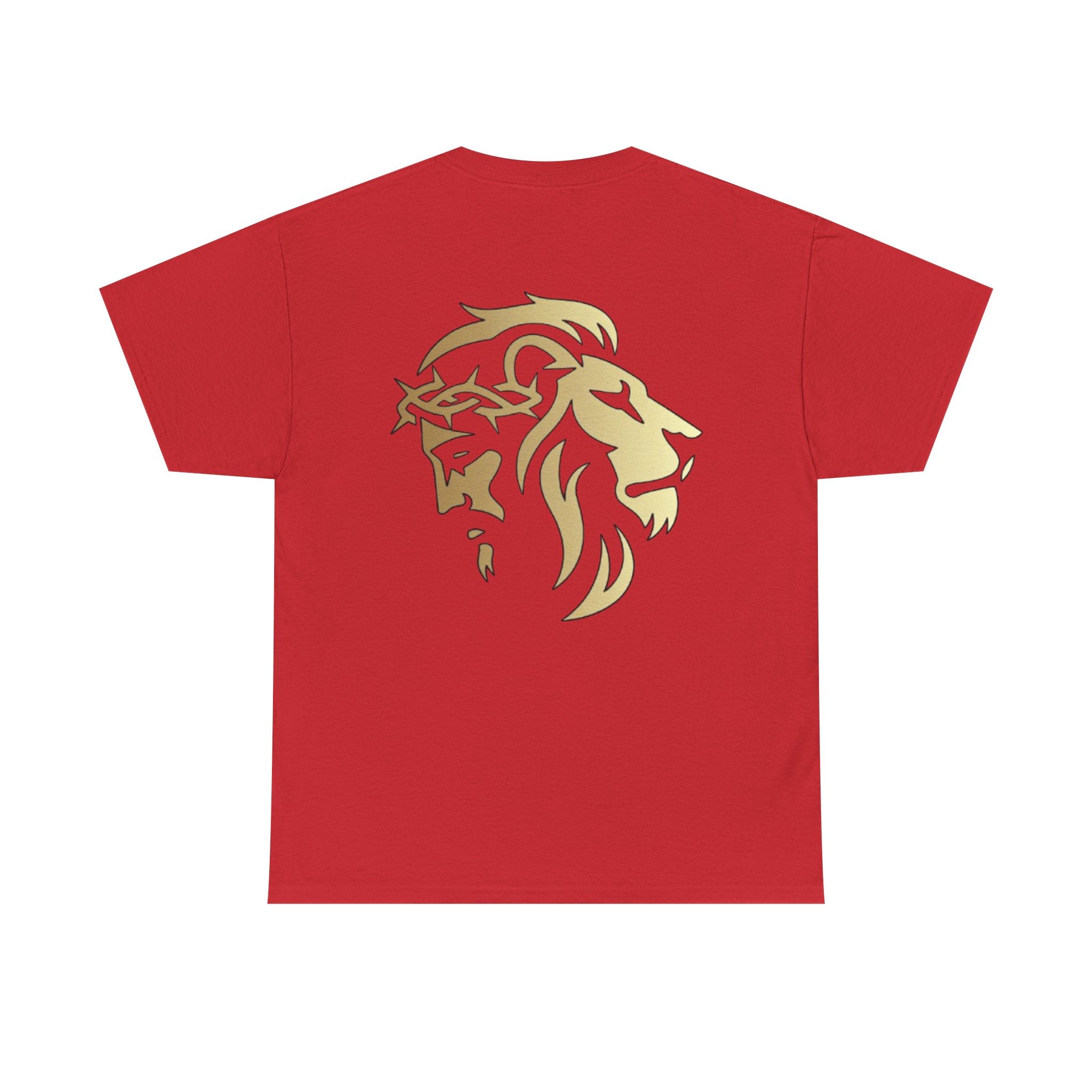Silhouetted Lion of Judah & Crown of Thorns Jesus T-Shirt - Indescribable Peace CreationsSilhouetted Lion of Judah & Crown of Thorns Jesus T-ShirtT-Shirt