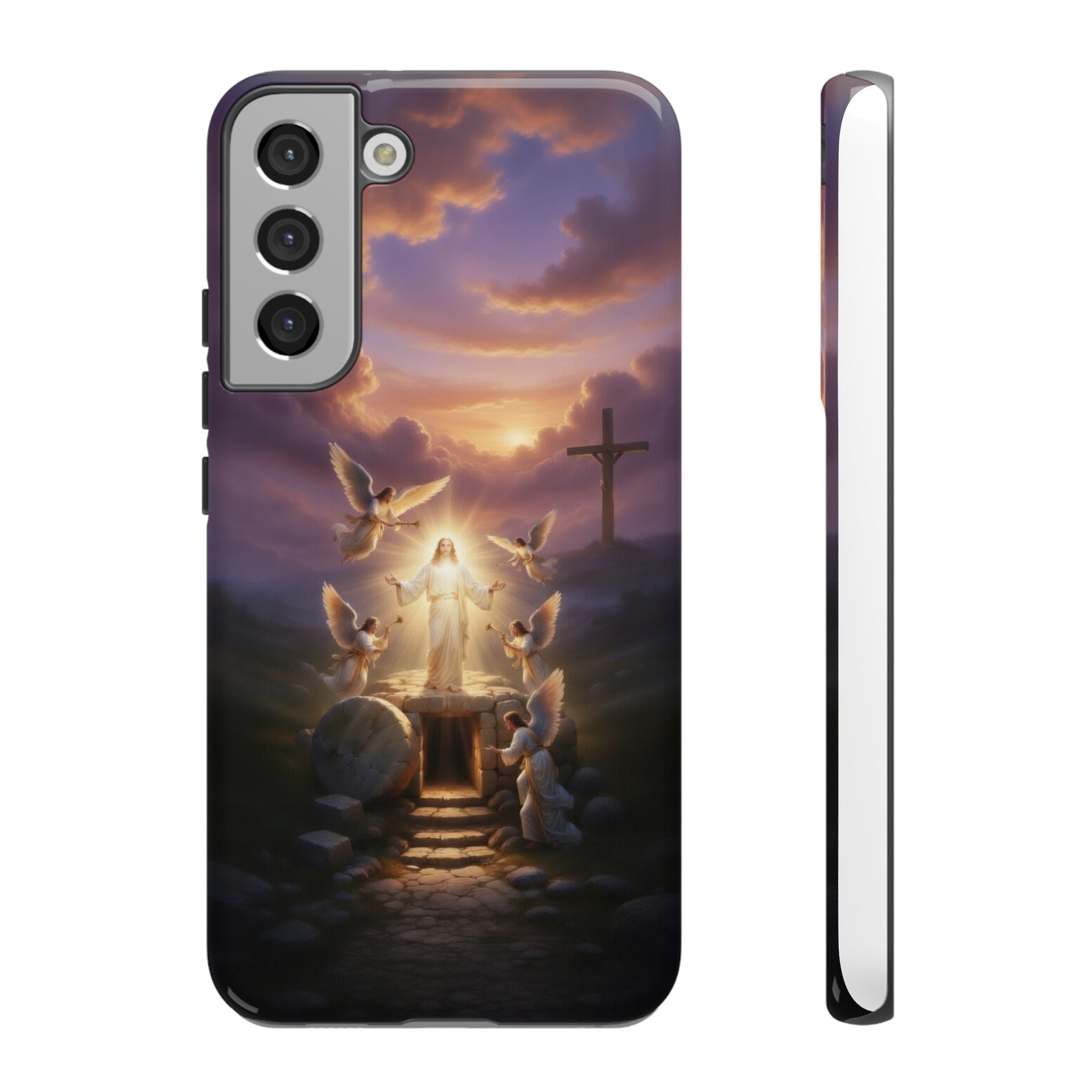 Radiant Jesus Resurrection Phone Case (many different phone types) - Indescribable Peace CreationsRadiant Jesus Resurrection Phone Case (many different phone types)Phone Case
