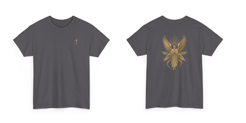 Heavenly Guardian Angel T-Shirt - Indescribable Peace CreationsHeavenly Guardian Angel T-ShirtT-Shirt
